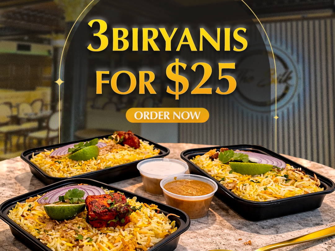 Get 3 Biryanis for