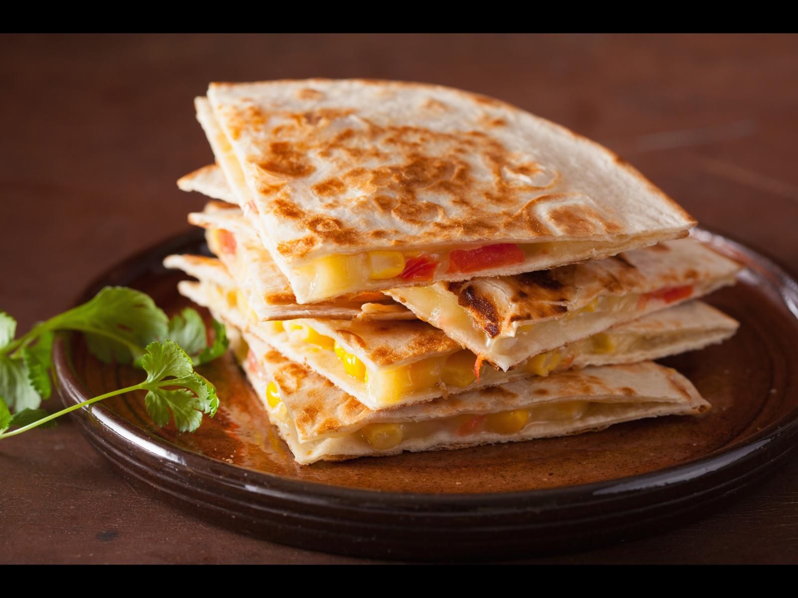 Cheese Quesadilla.
