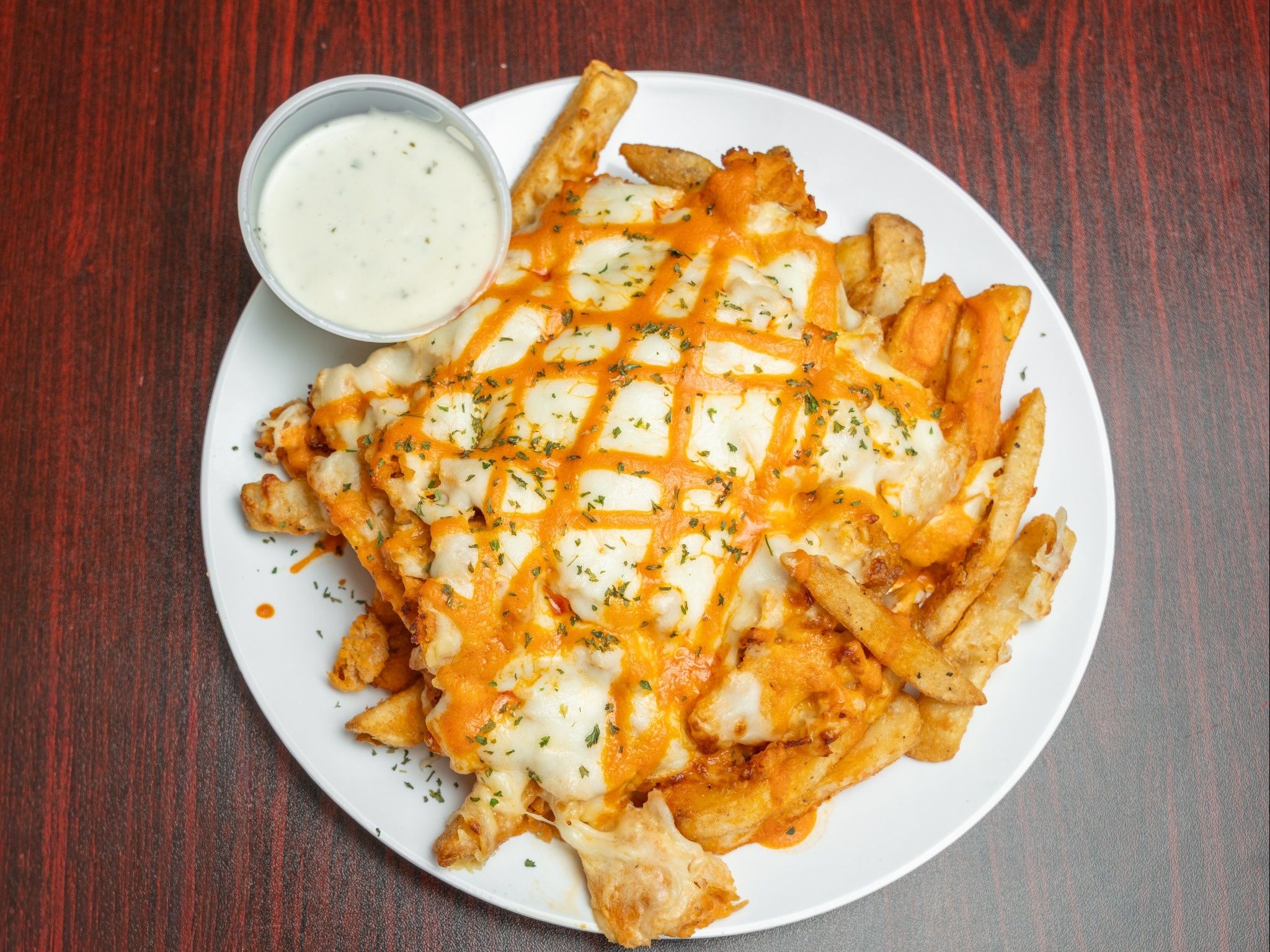 Buffalo Cheese Fries.