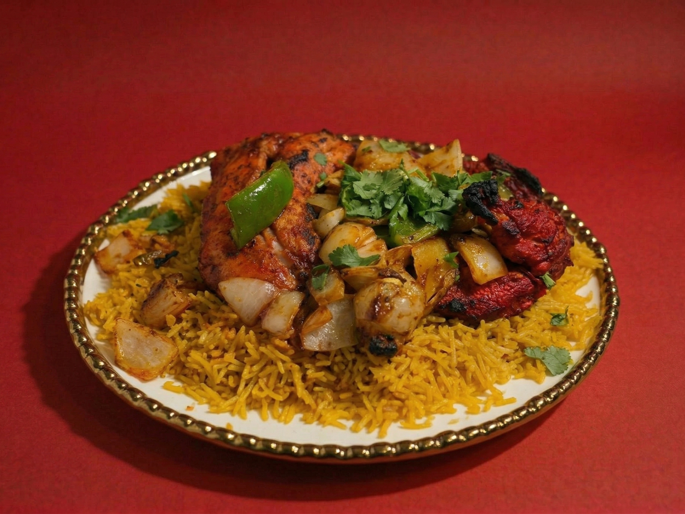 Tandoori Chicken Half (Leg & Thigh).