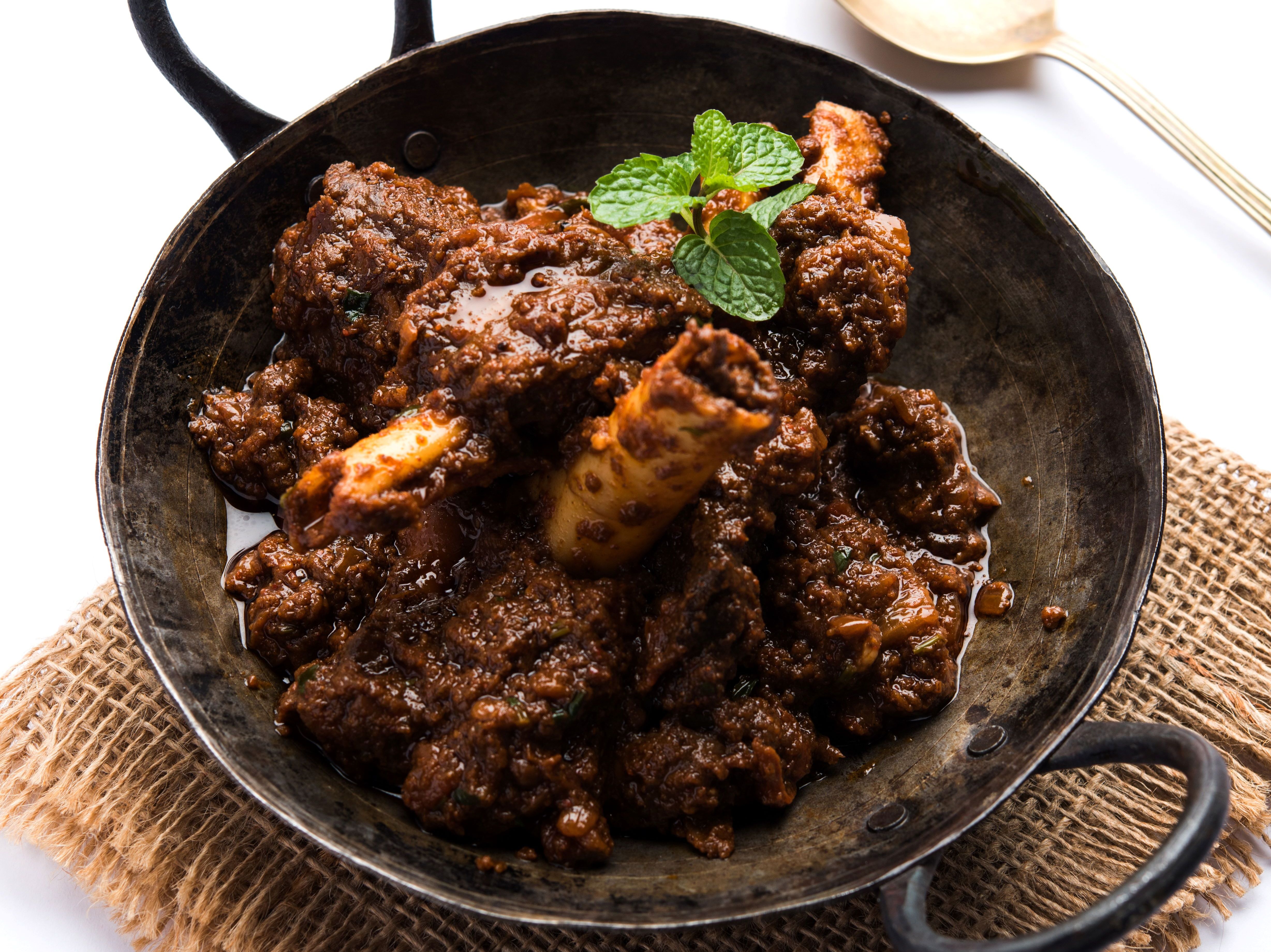 Bhuna Gosht (Lamb).