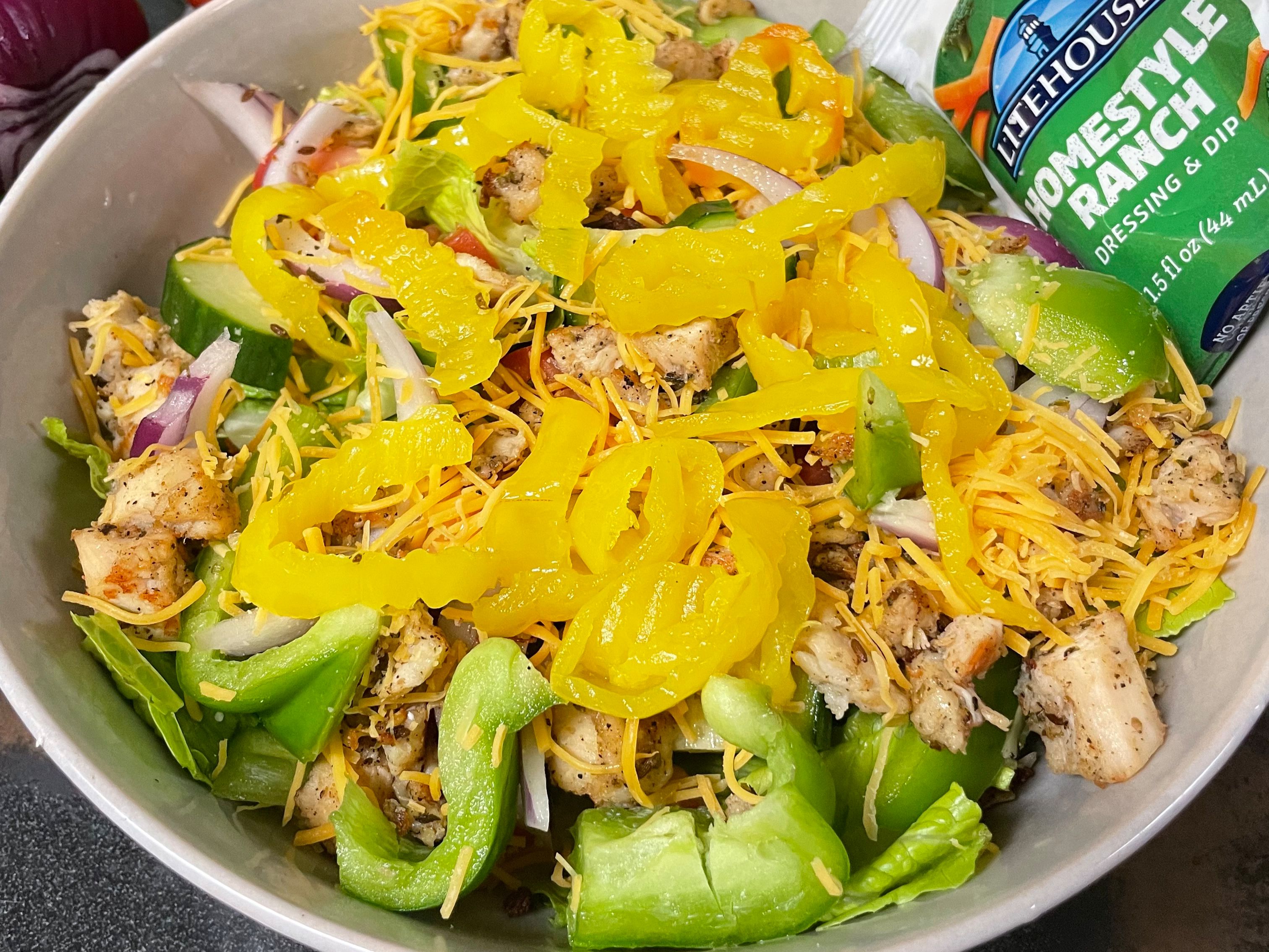 Grilled Chicken Salad.