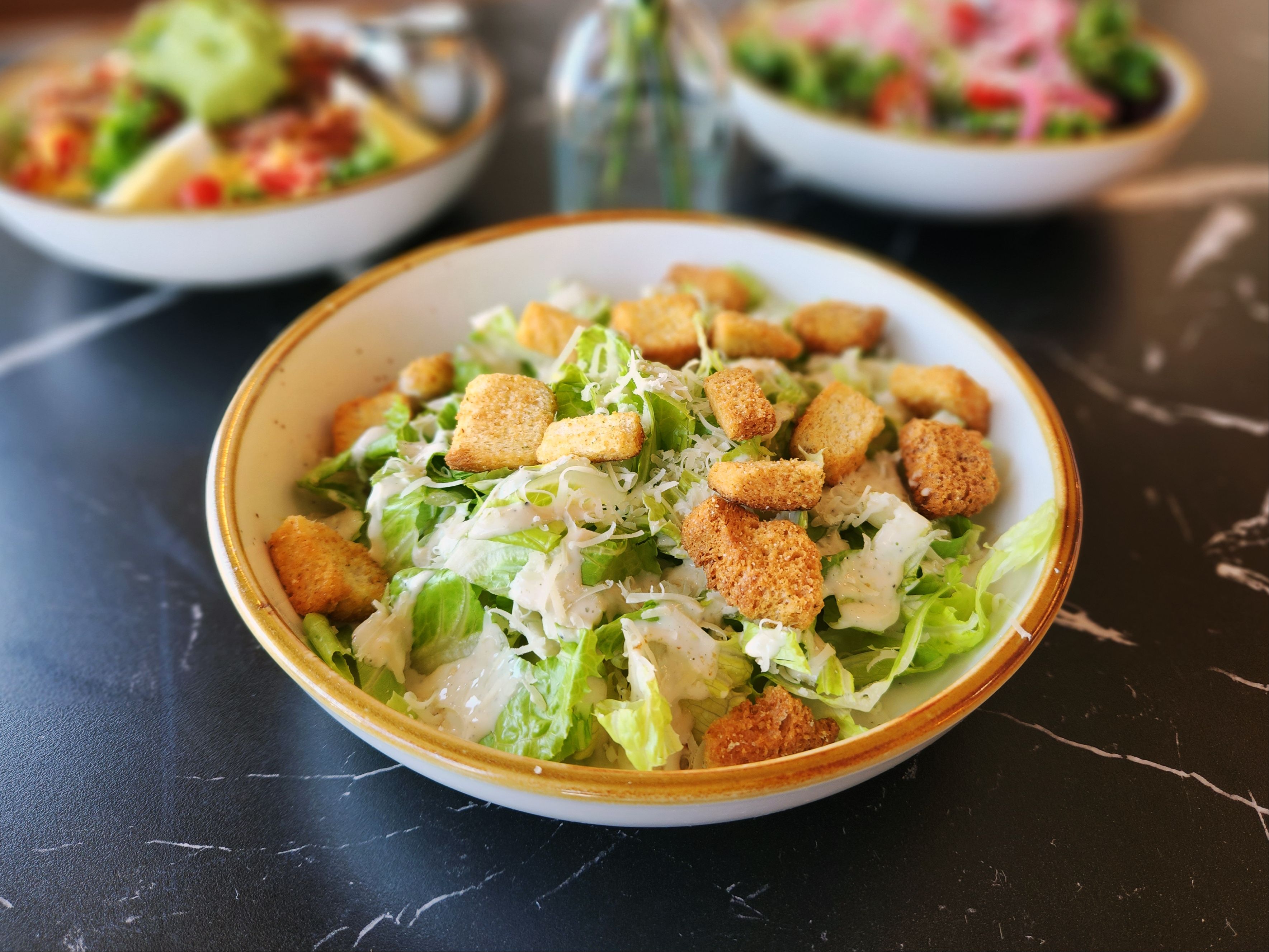 Caesar Entree Salad.
