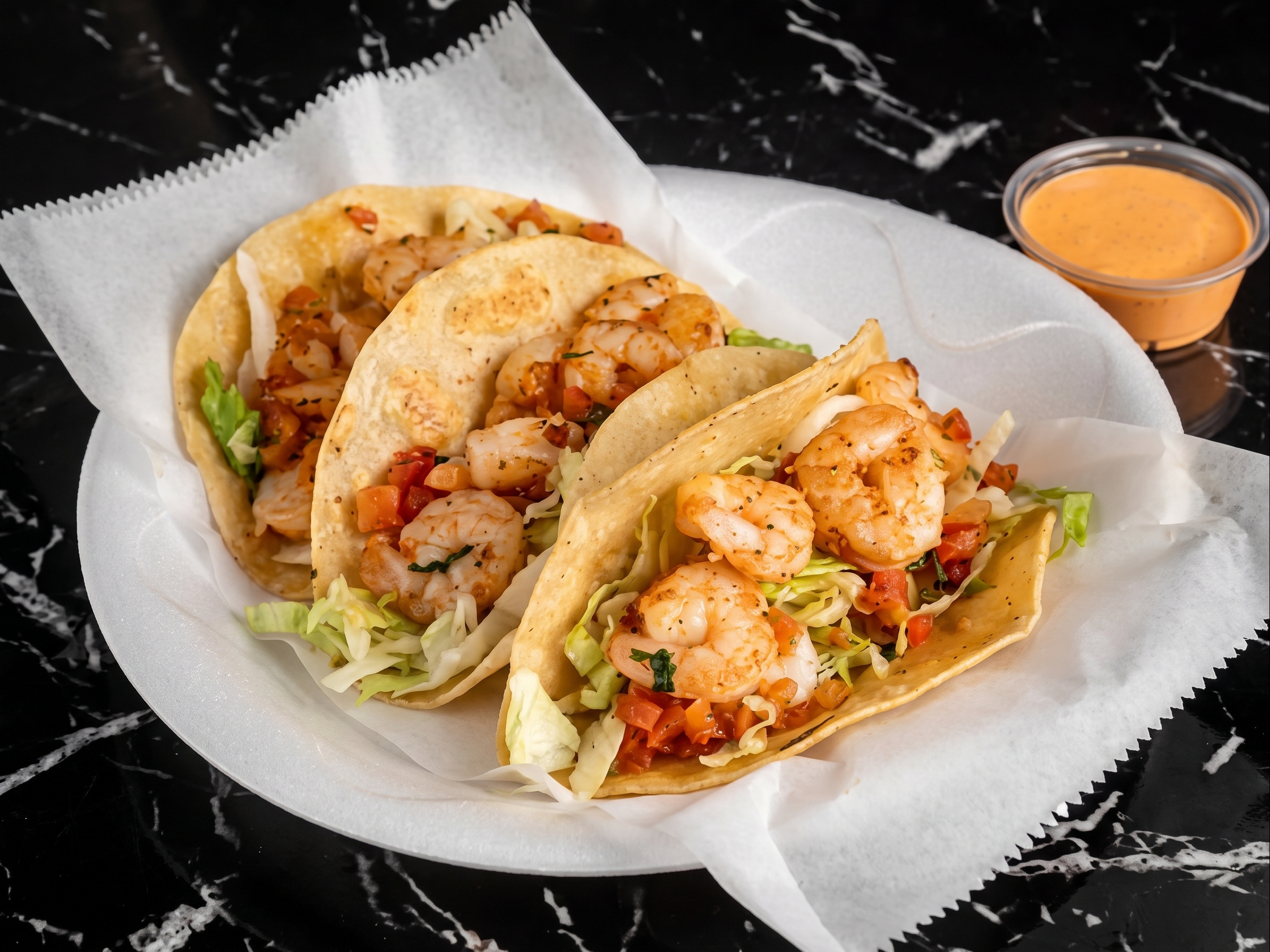 Shrimp Tacos.