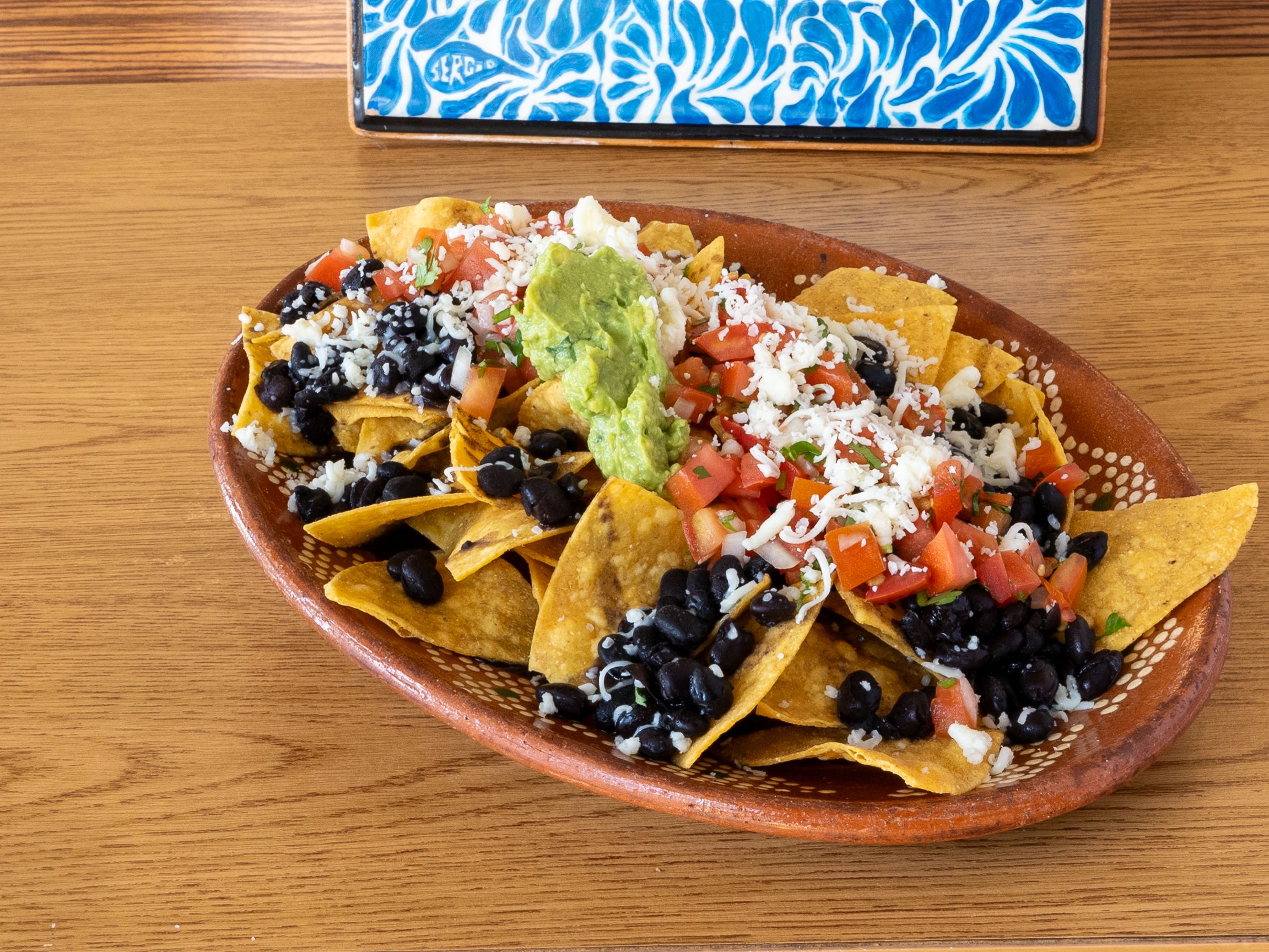 Surf & Turf (Mar y Tierra) Nachos.