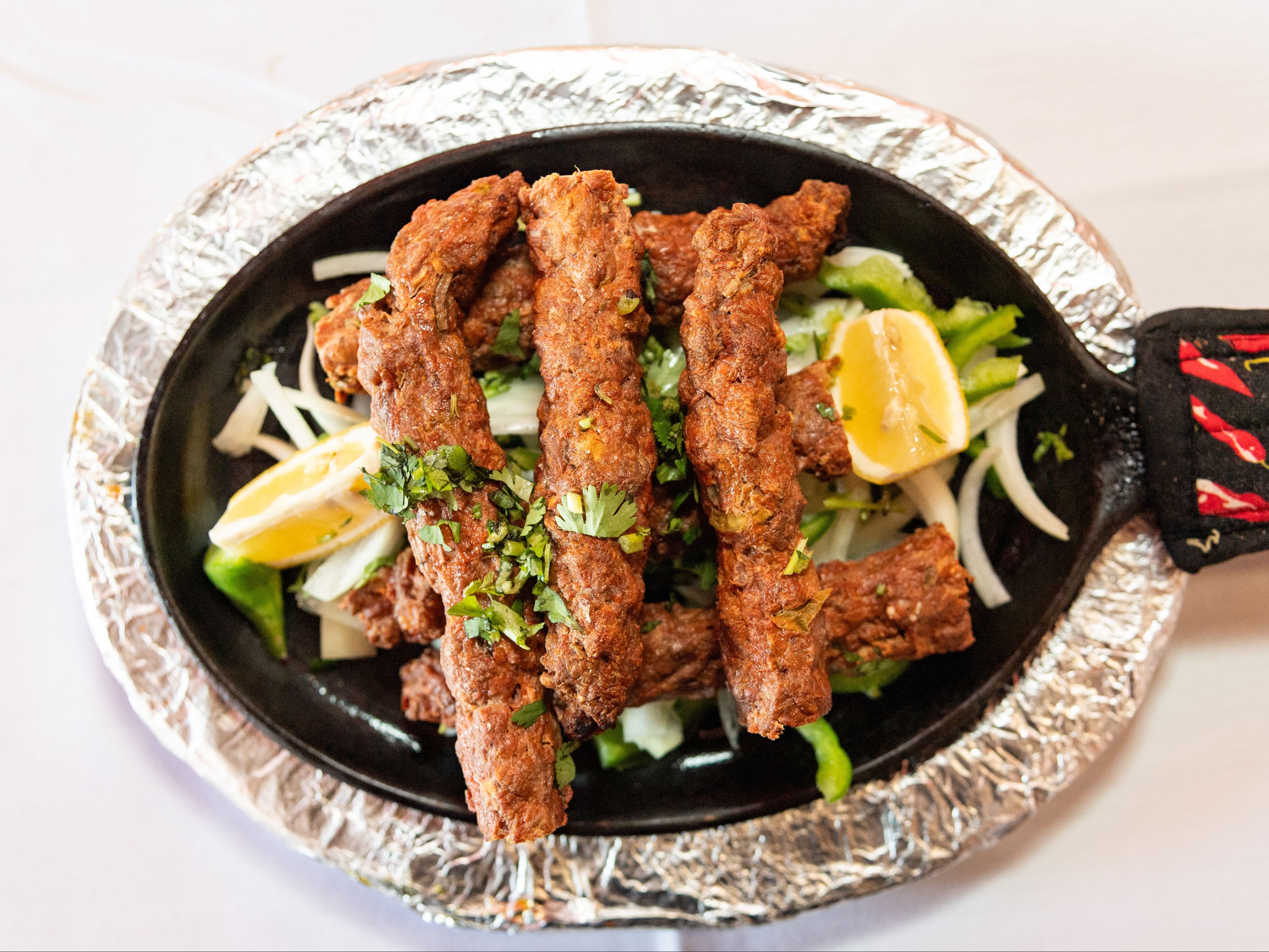Seekh Kebab.