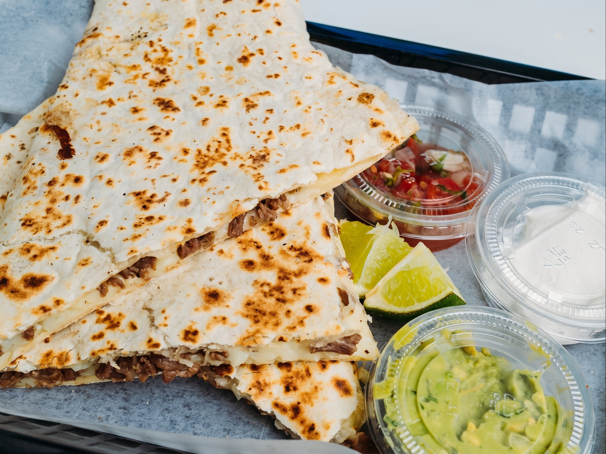 Carnitas Quesadilla.