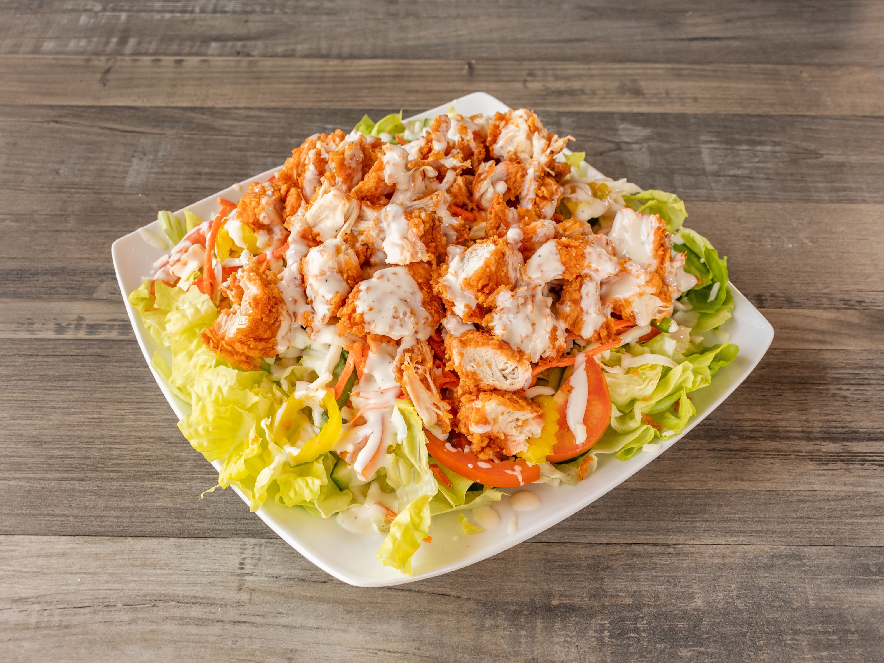 Juicy Chicken Tender Salad