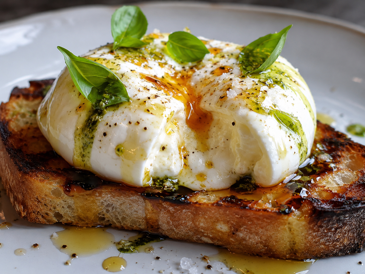 Burrata Hot Honey.