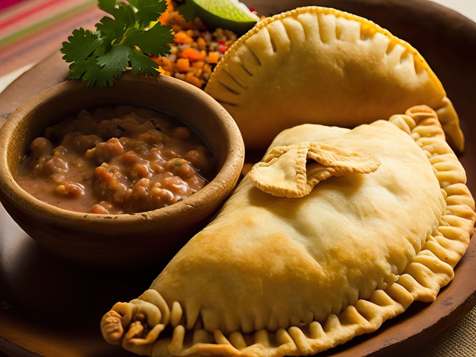 Chipotle Chicken Empanada.