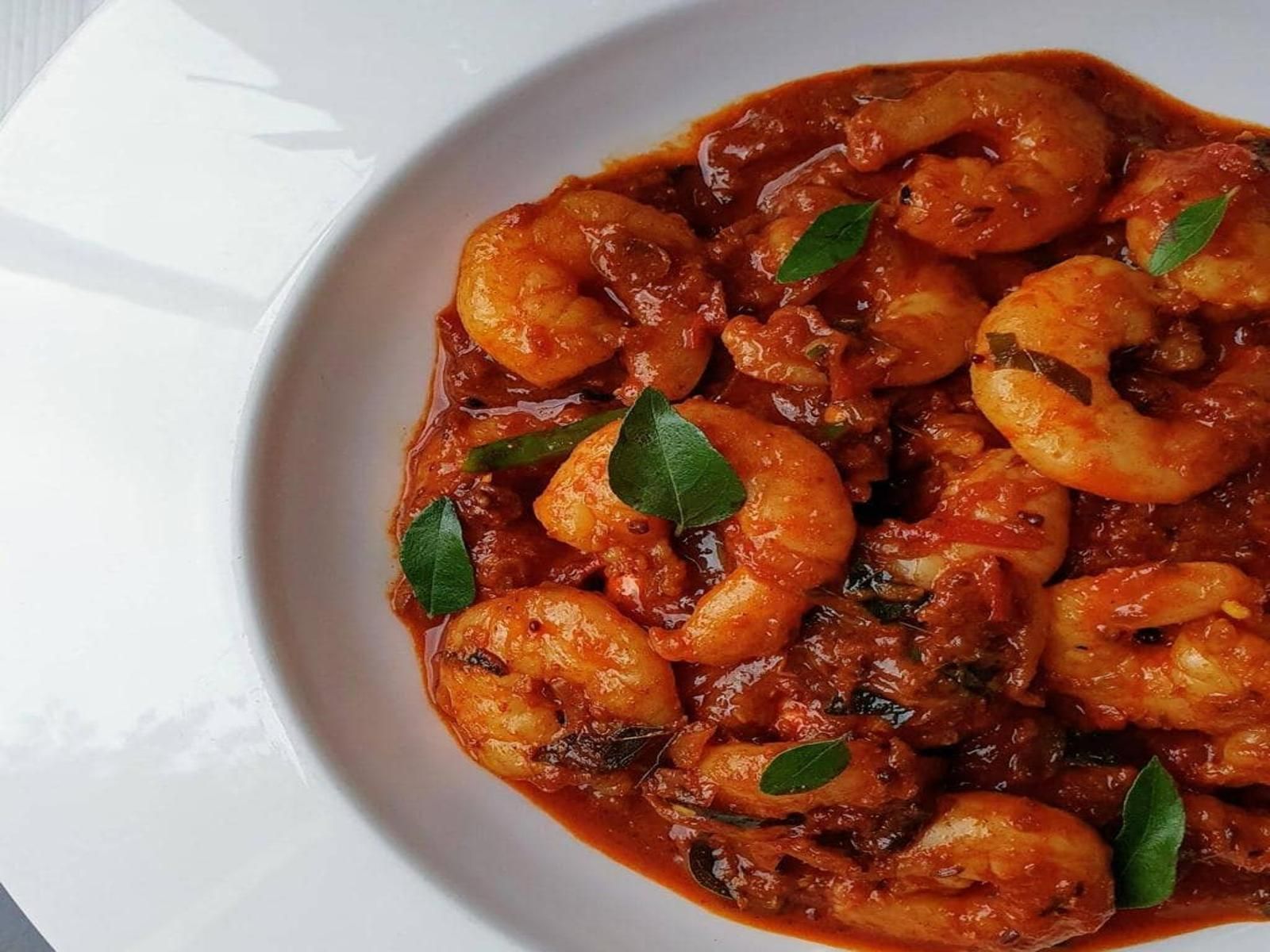 Shrimp Curry (GF, NF, DF).
