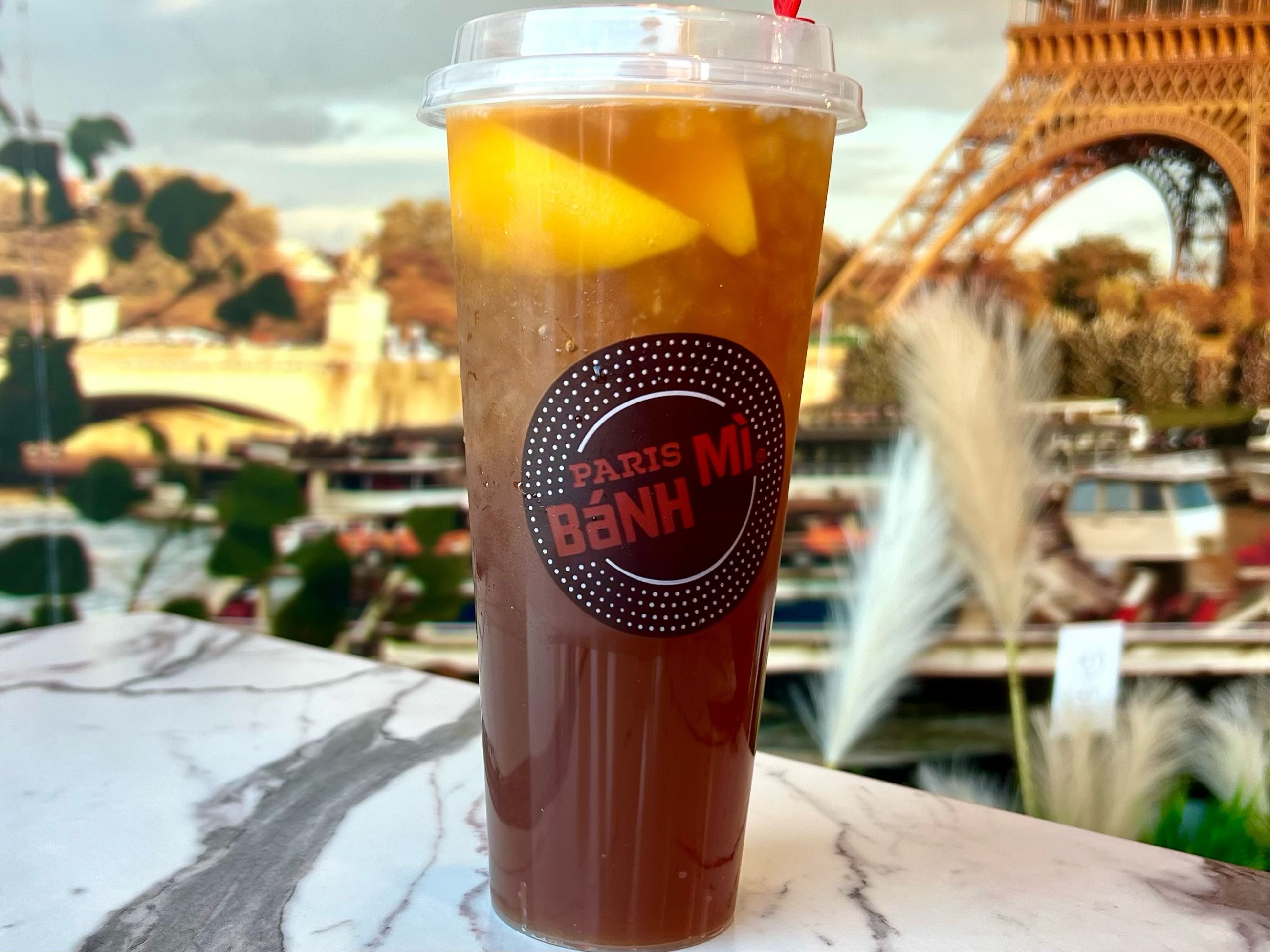 25D7. PEACH FRUIT TEA**Contains Caffeine**