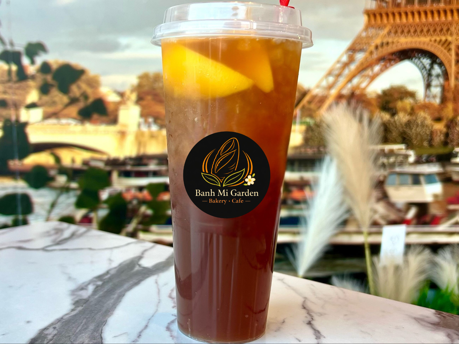 Peach Fruit Tea *Contains Caffeine*.