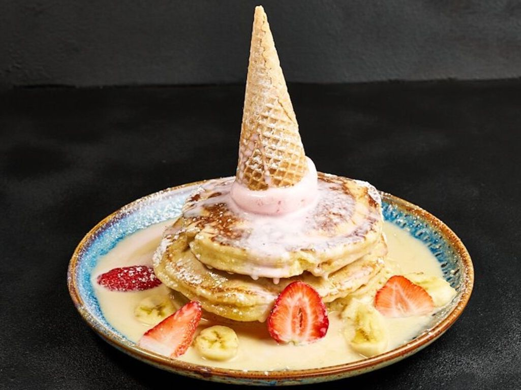 Tres Leches Pancakes