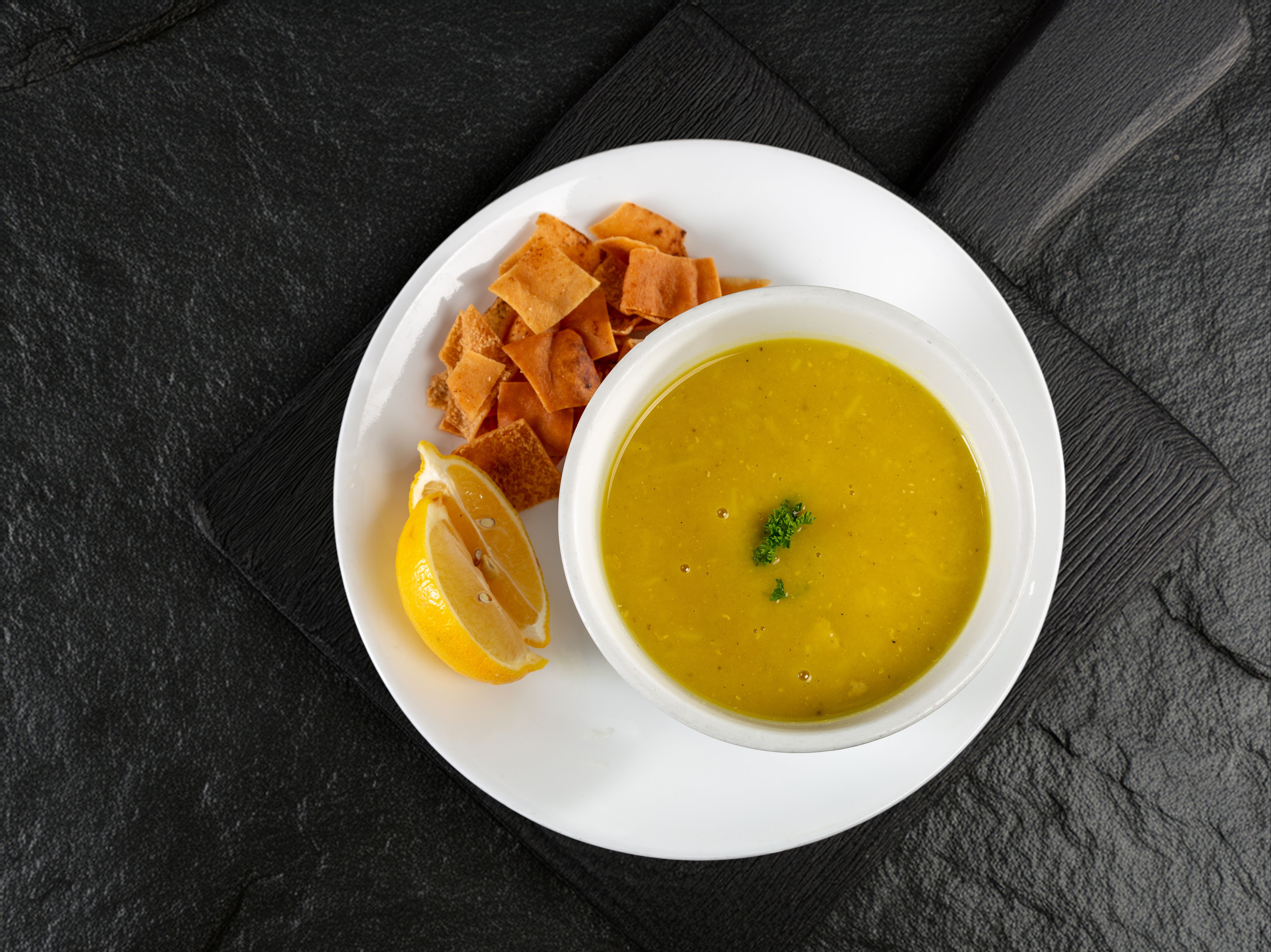 Lentil Soup / شوربة عدس.