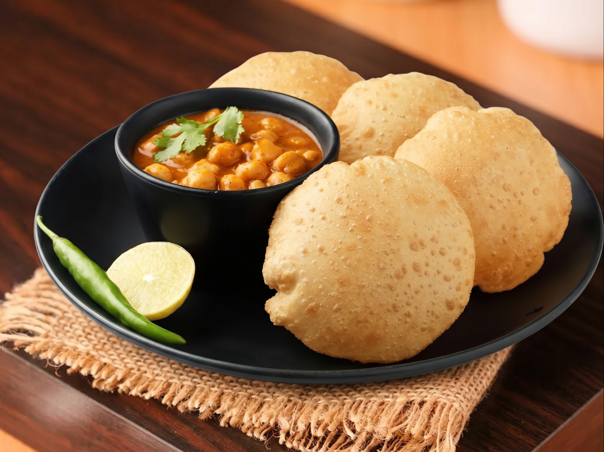 Chole Puri.