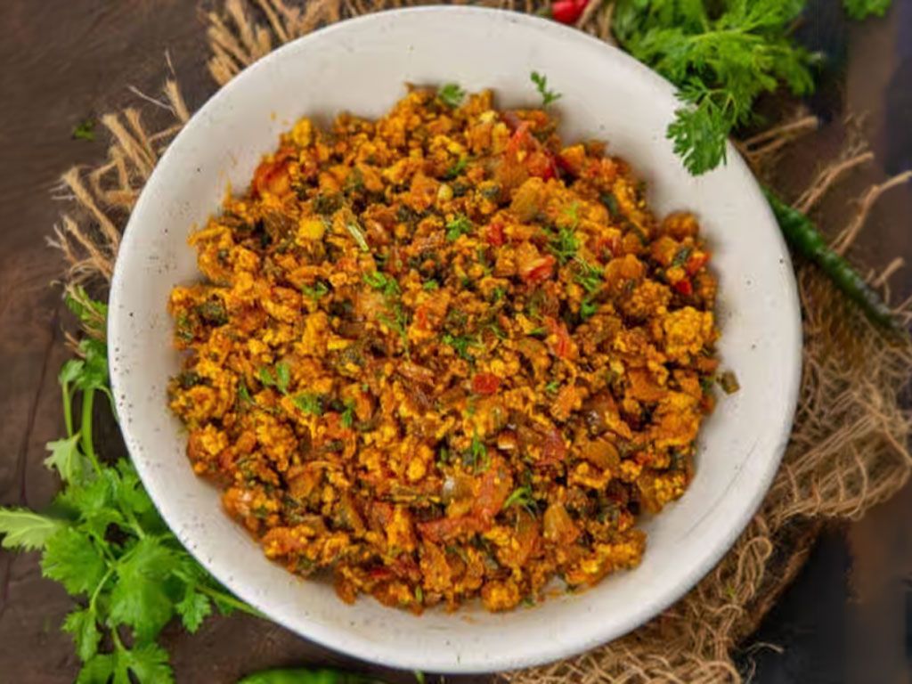 Chili Paneer Bhurjee.