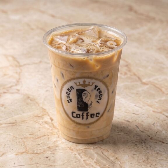 Iced Honey Almond Macchiato