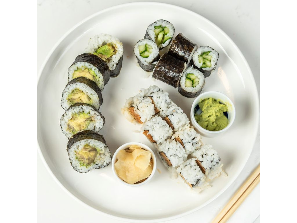 Vegetarian Sushi.