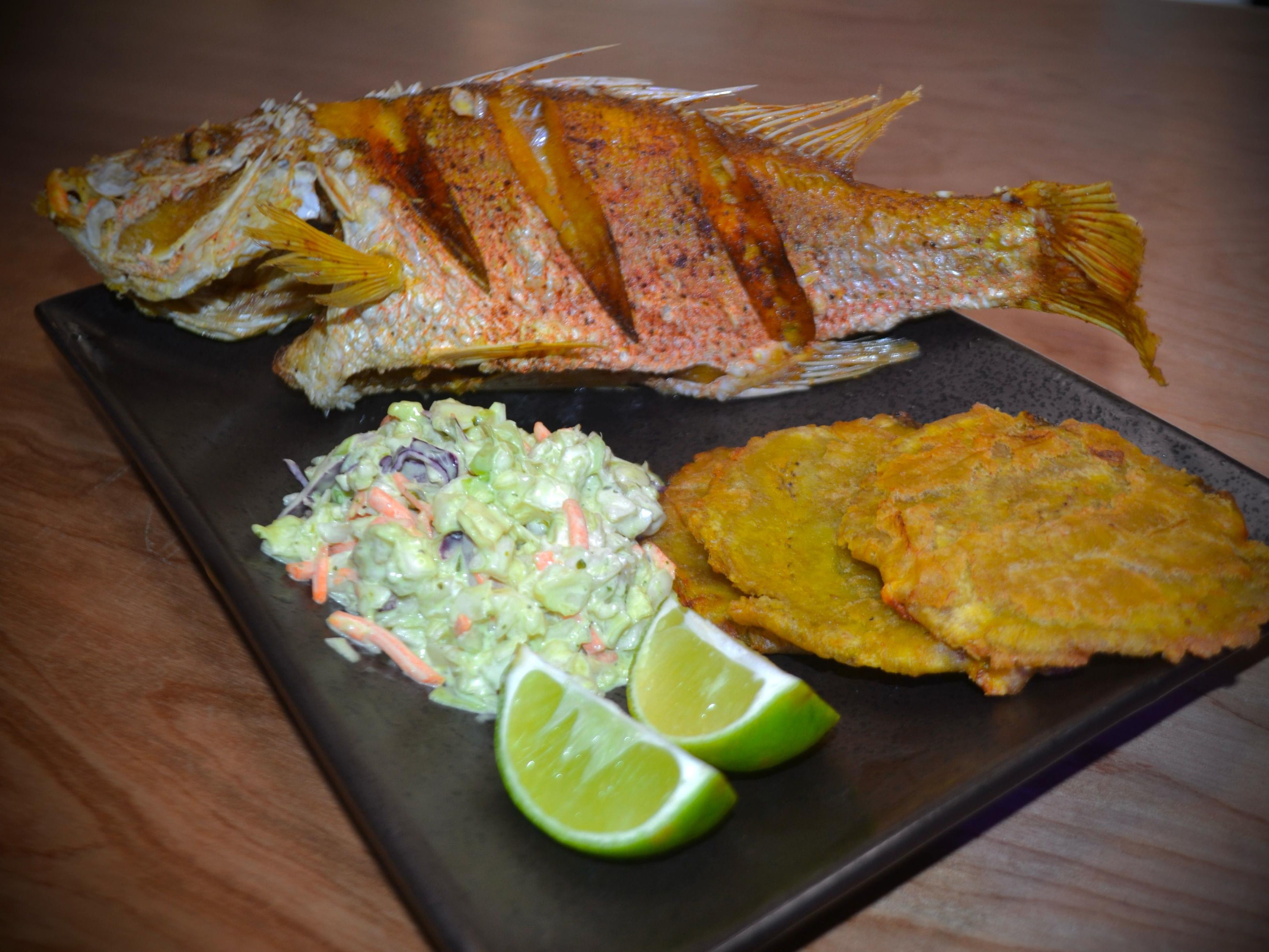 Fried Red Snapper / Pargo Frito.