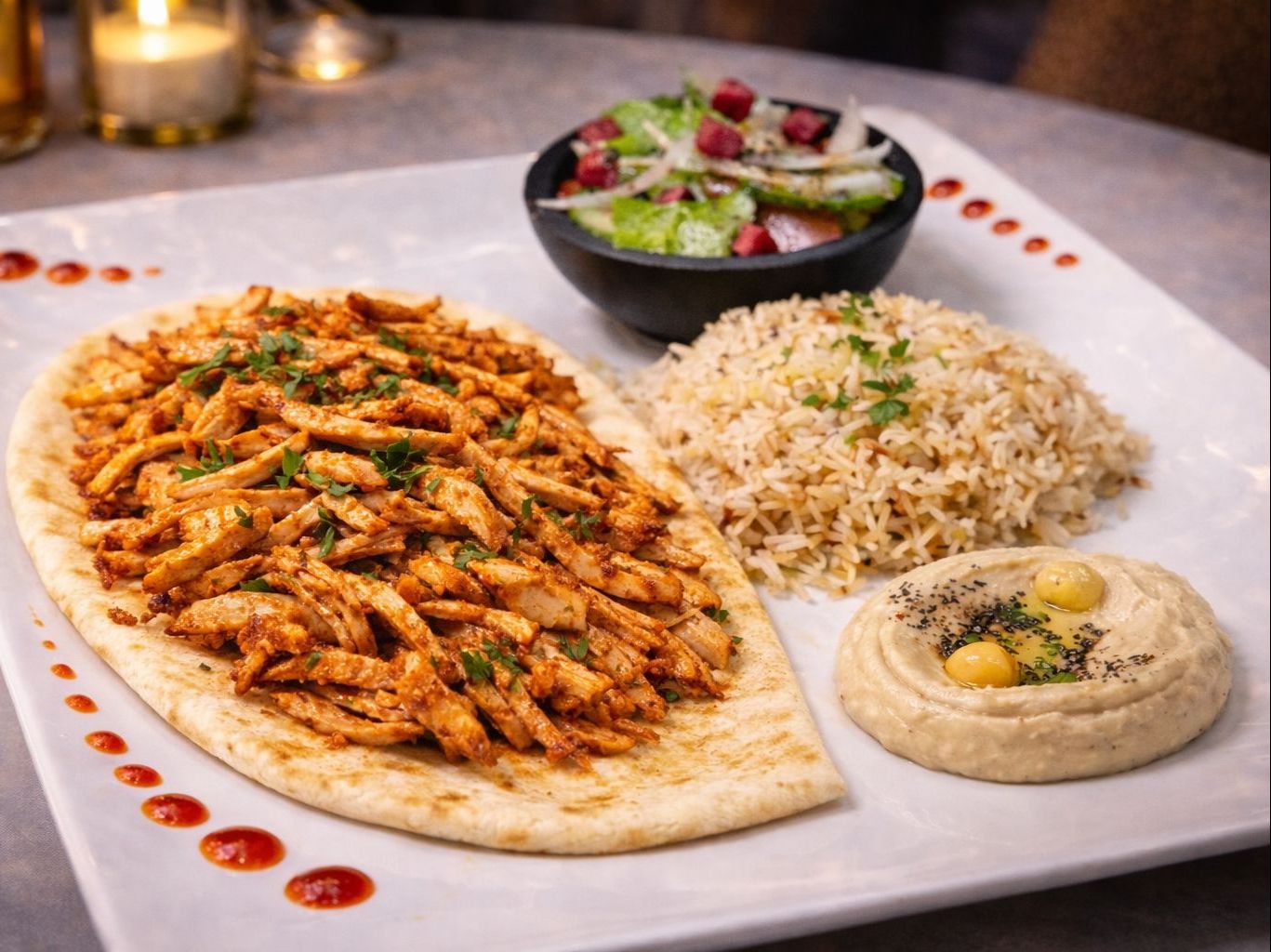 Delicious Shawarma and Mediterranean Delights