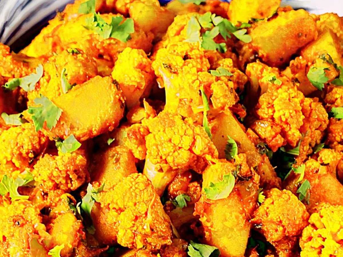 Aloo Gobi (Vegan).