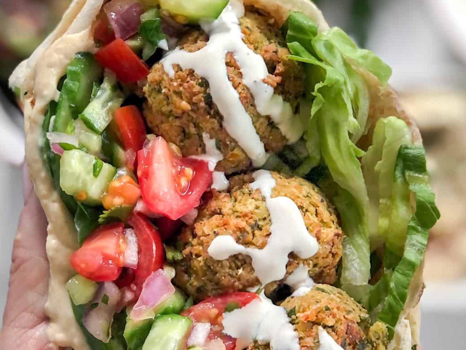 Falafel Sandwich (Veggie).