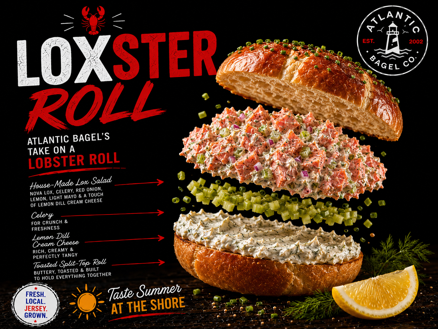 Lox-ster Roll.