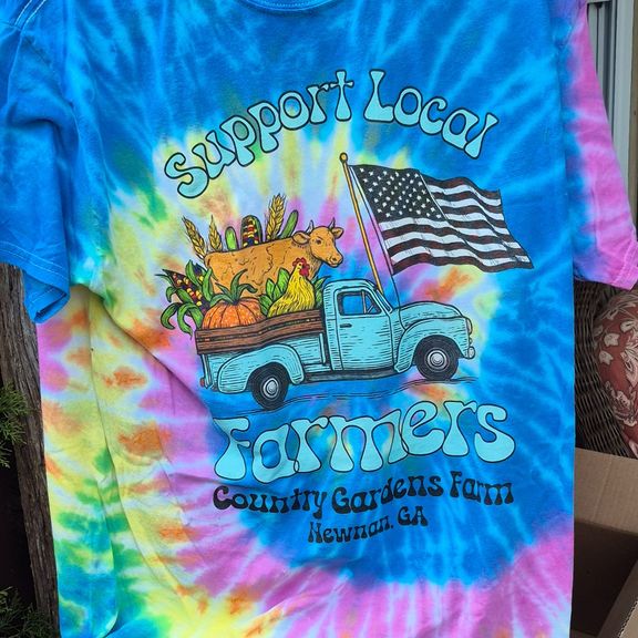 Tee Shirts Tie Dye Farm