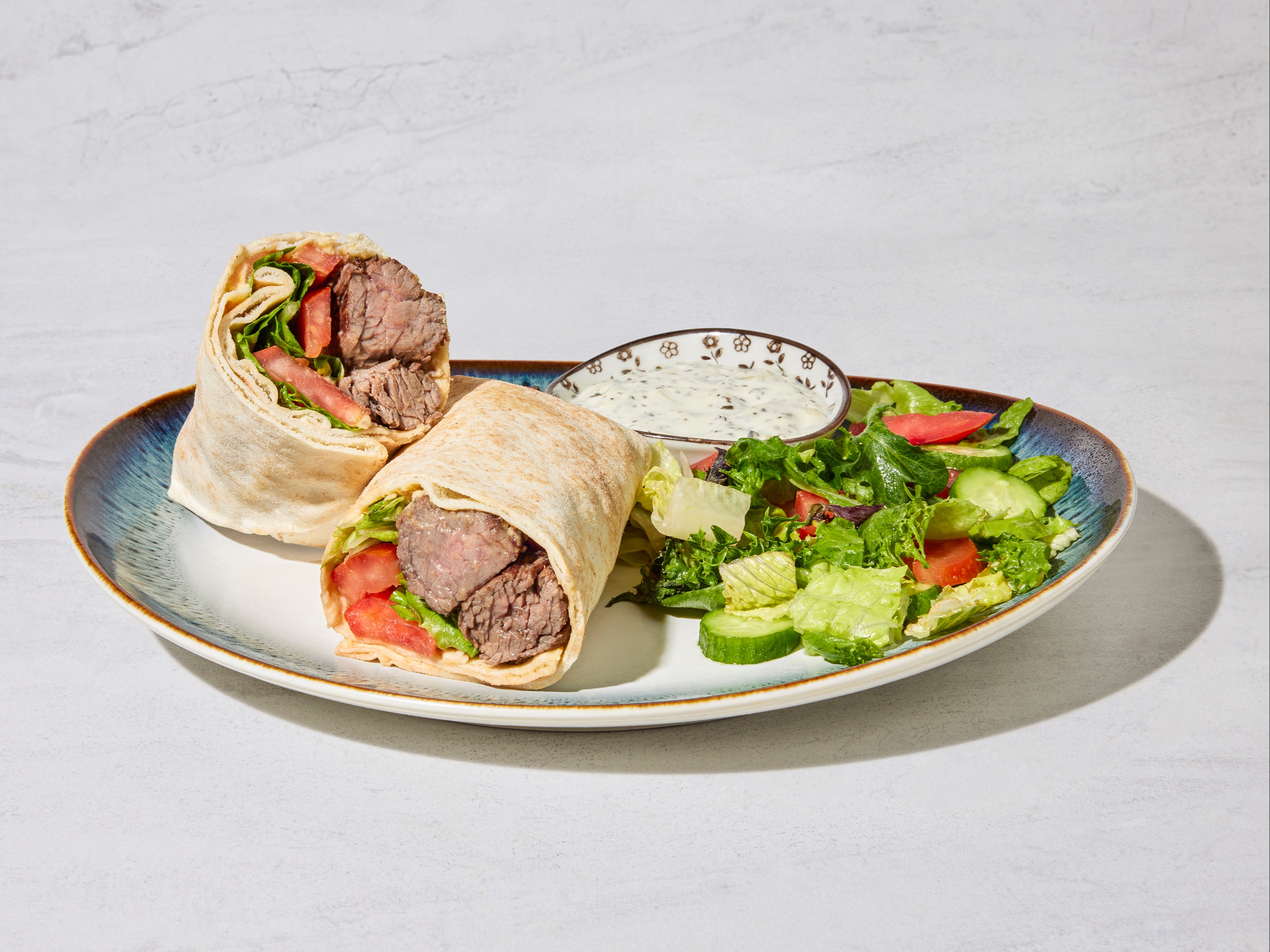 14.Beef Kabob Wrap