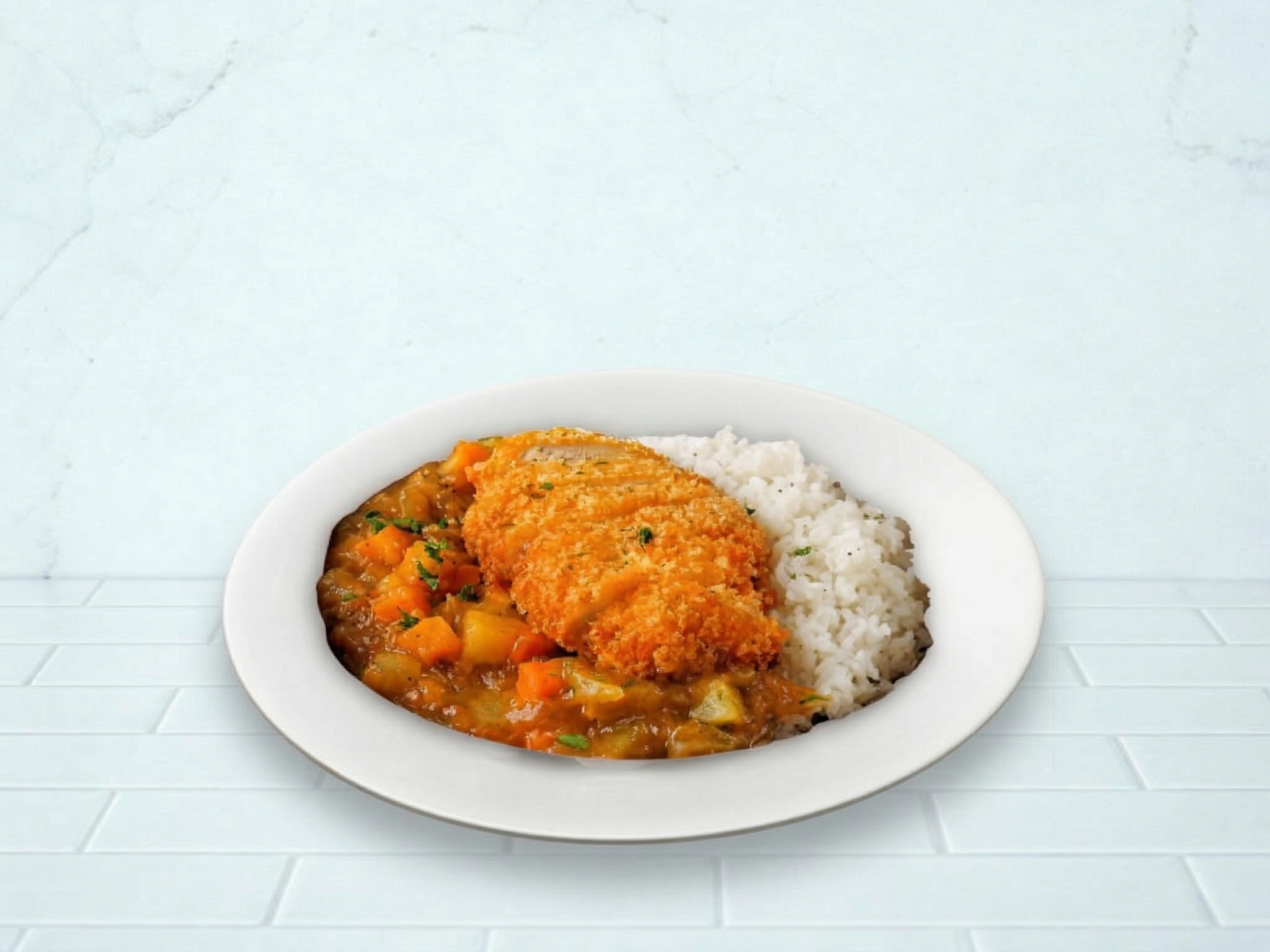 Chicken Curry Katsu.