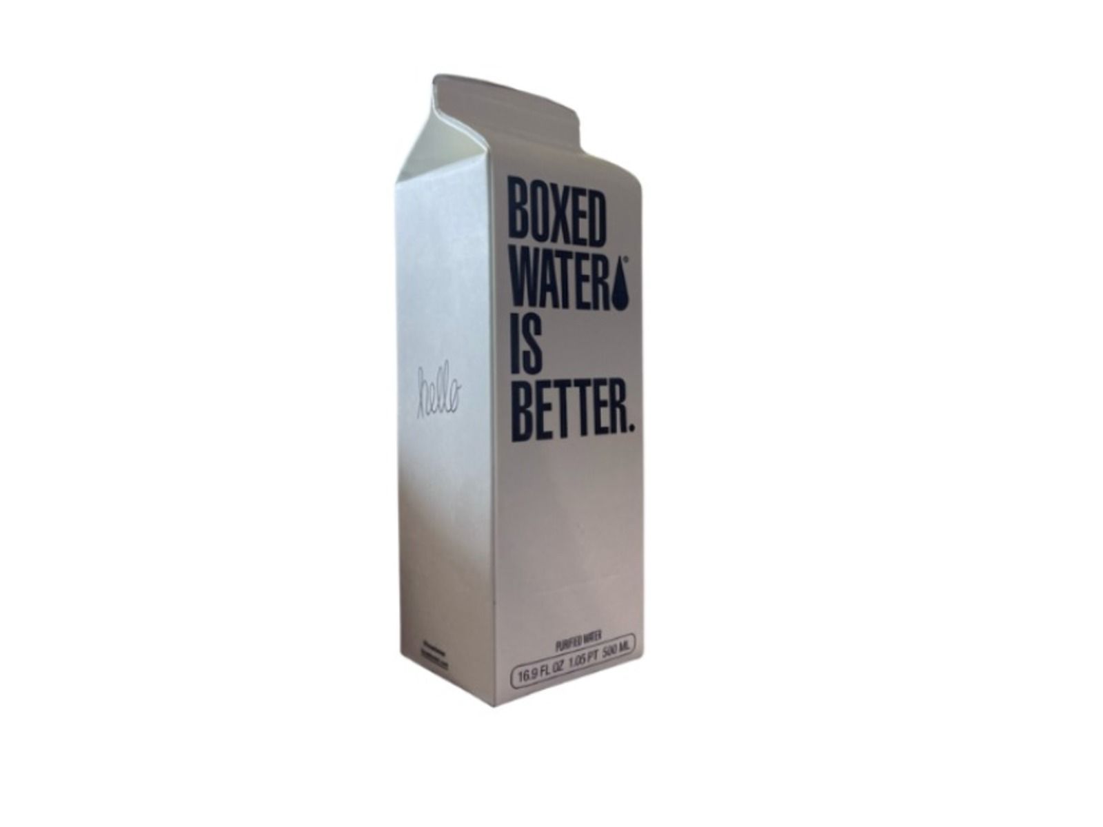 Boxed Water.