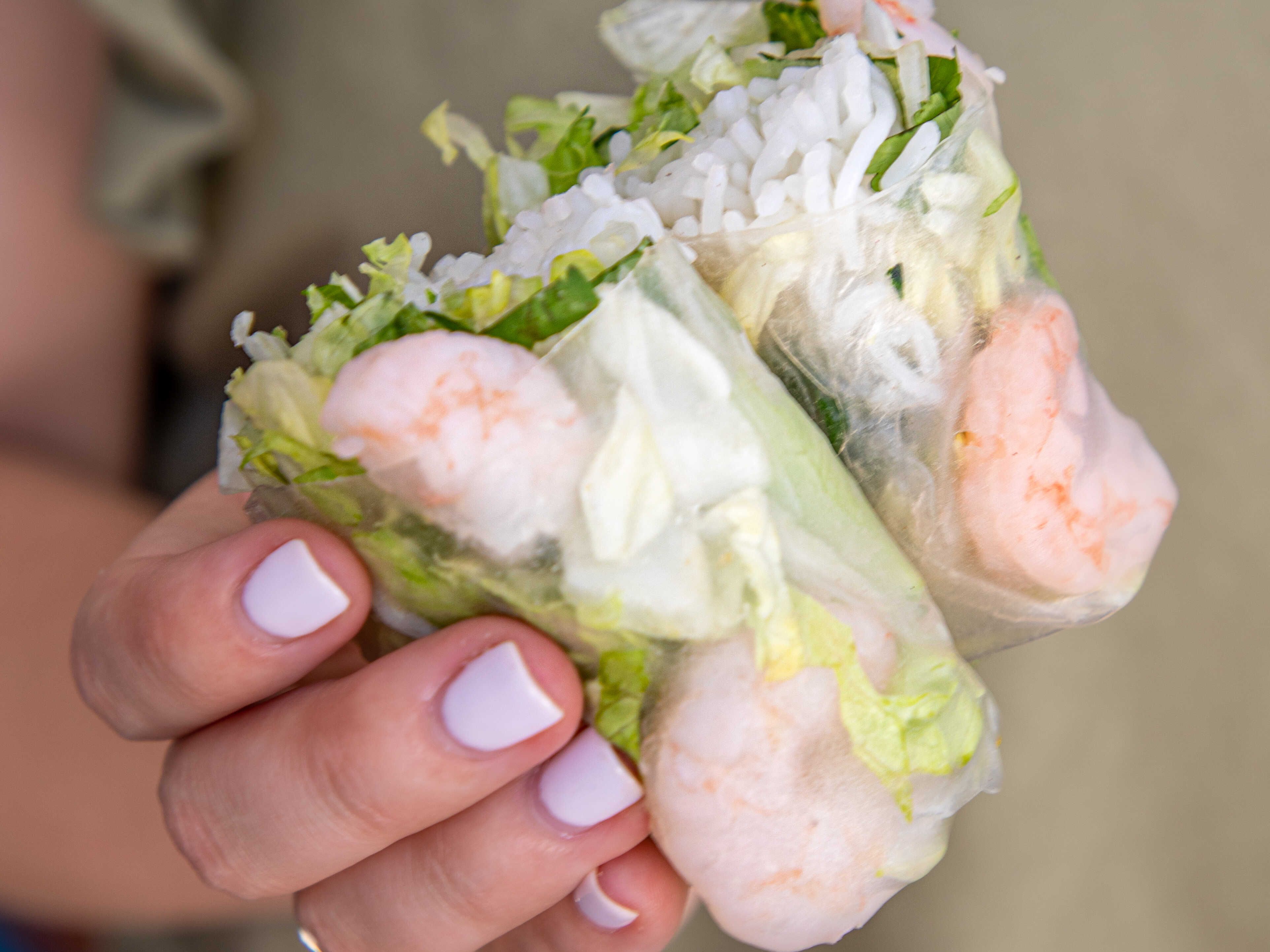 Shrimp Spring Roll.