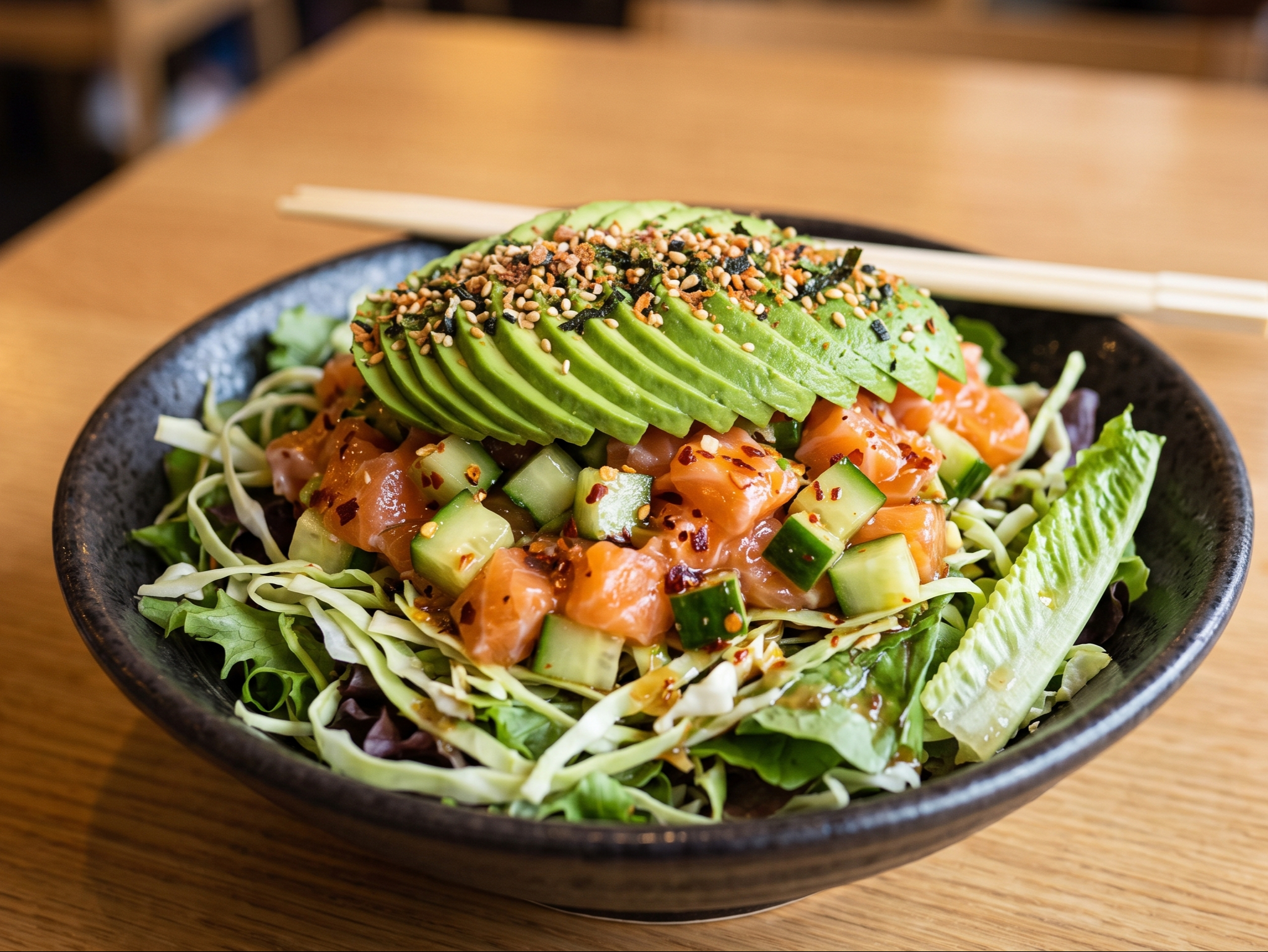 Salmon Poke.
