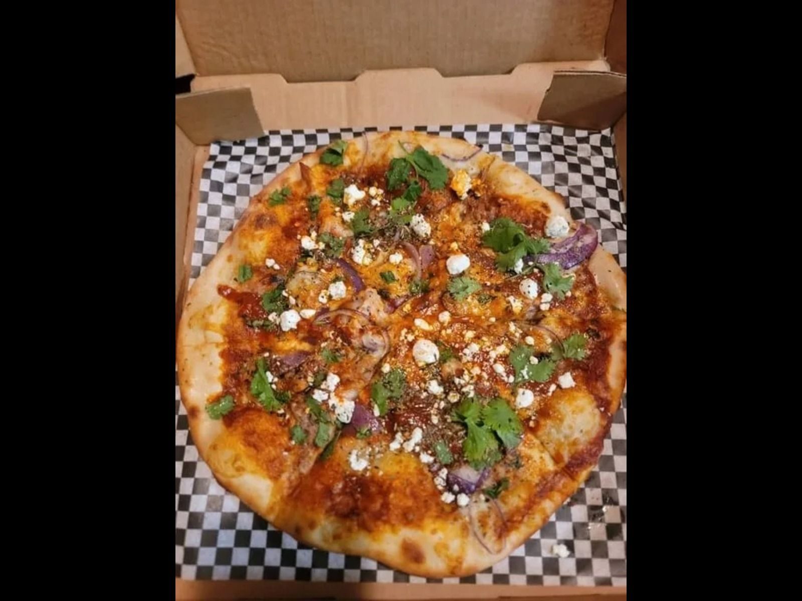 MEXICAN PIZZZA HALF MOON.