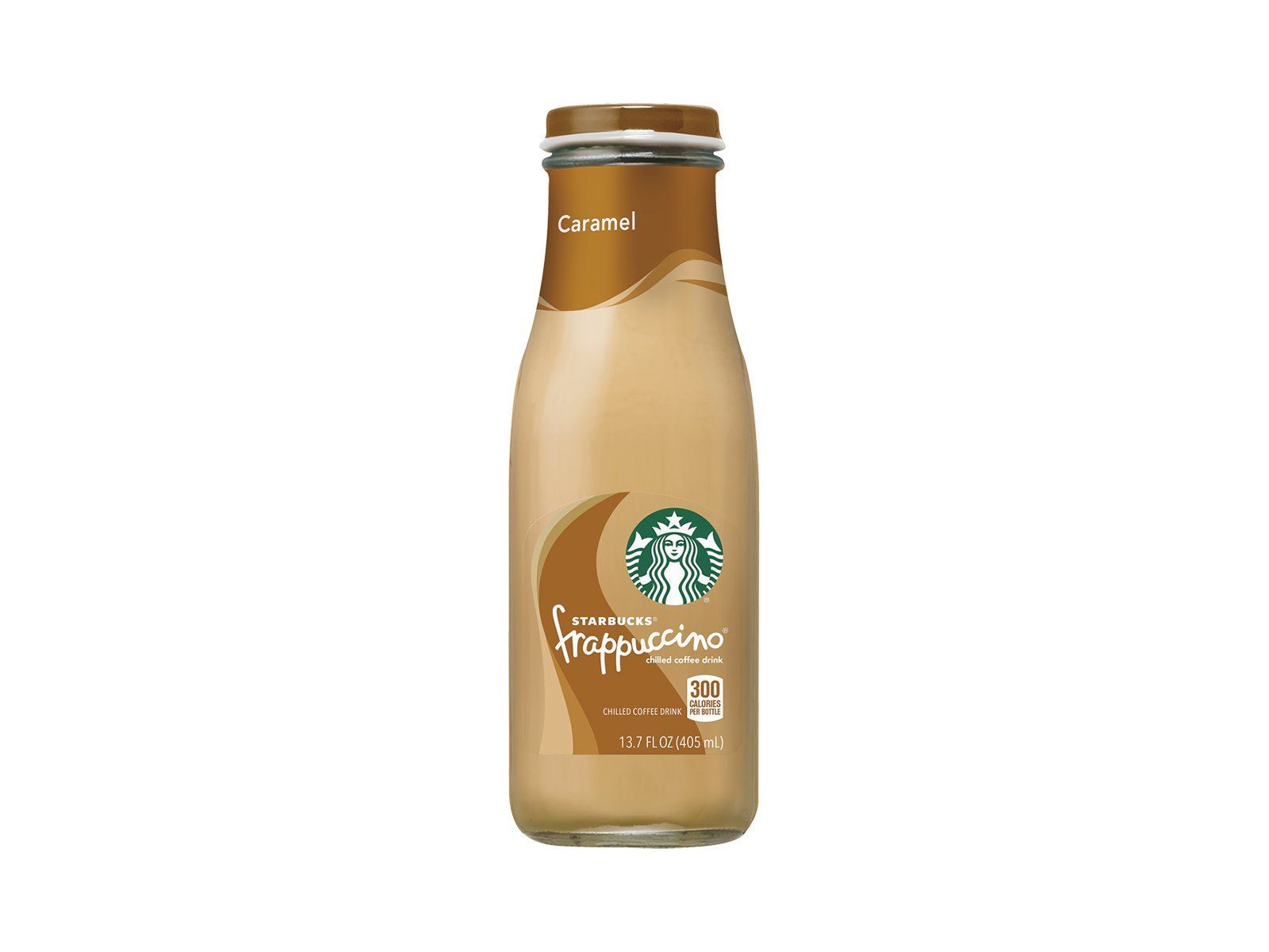 Starbucks Frappuccino Caramel - 13.7oz Glass.
