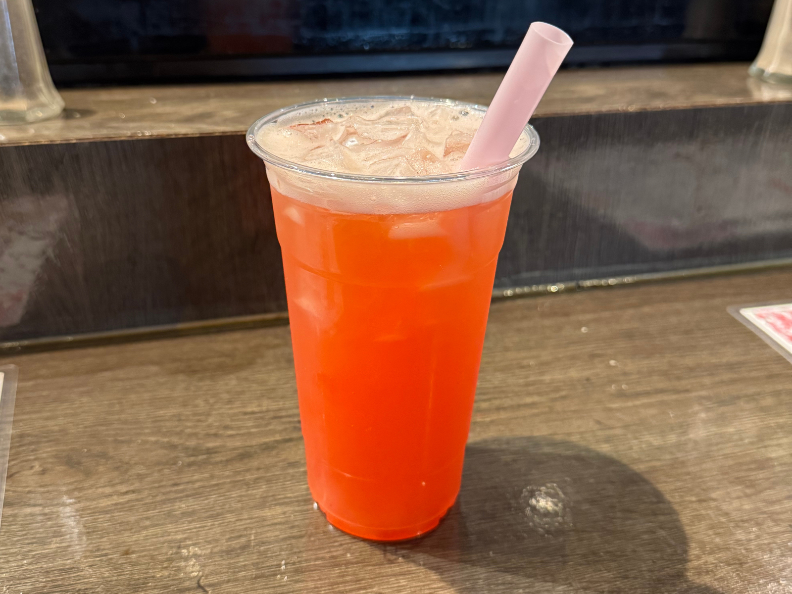 Peach Sparkling Ade.