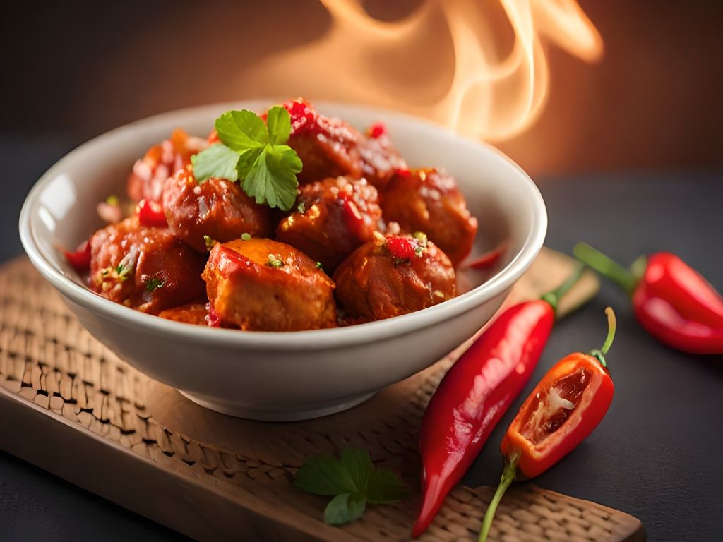 Chilly Chicken (Gravy)