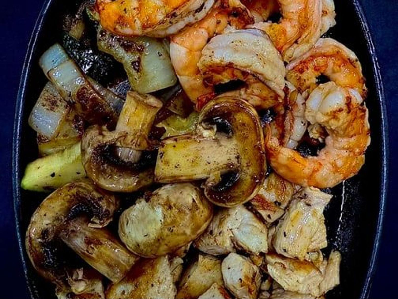 Hibachi Chicken and Shrimp