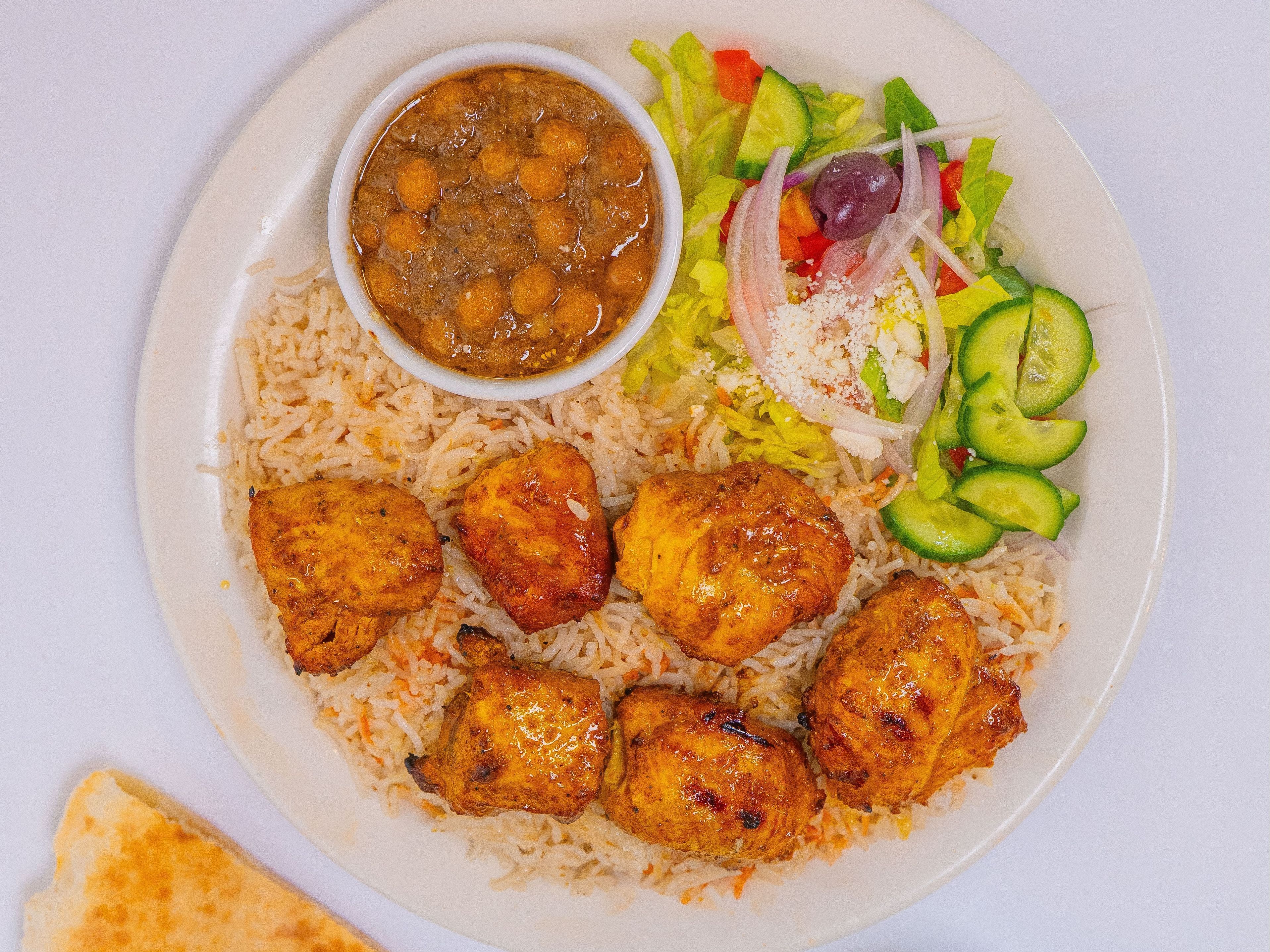 #1 Boneless Chicken Kabob.