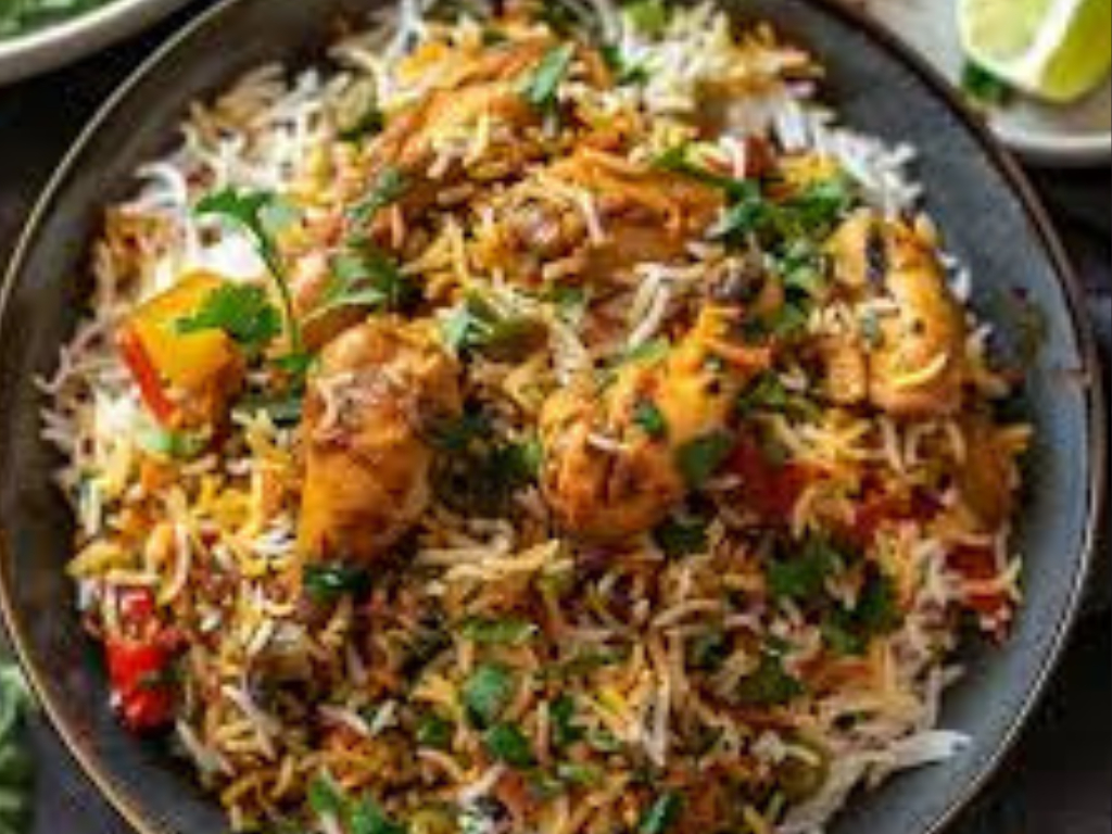 Chicken Tikka Biryani.