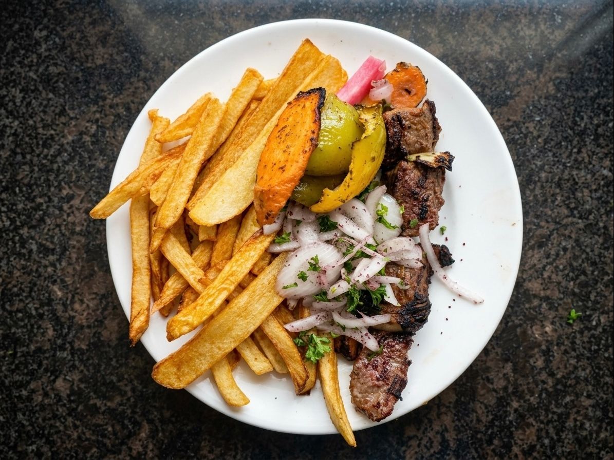 Lunch Shish Kabob.