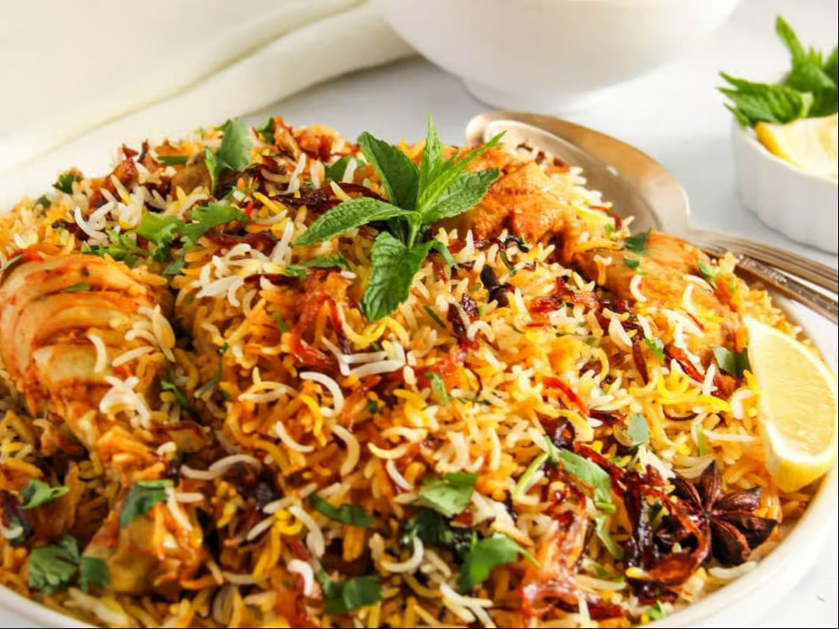 1. Chicken Biryani.