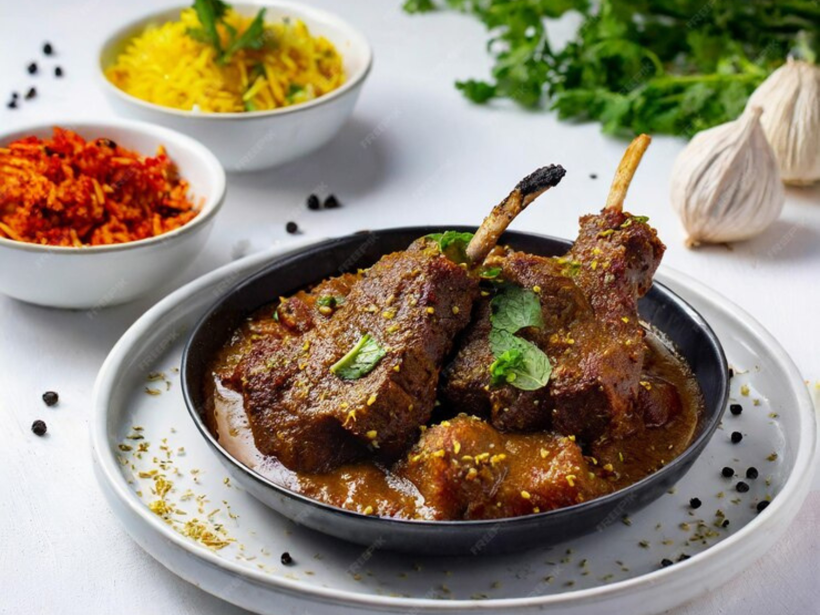 Aachi Special Lamb Ghee Roast.