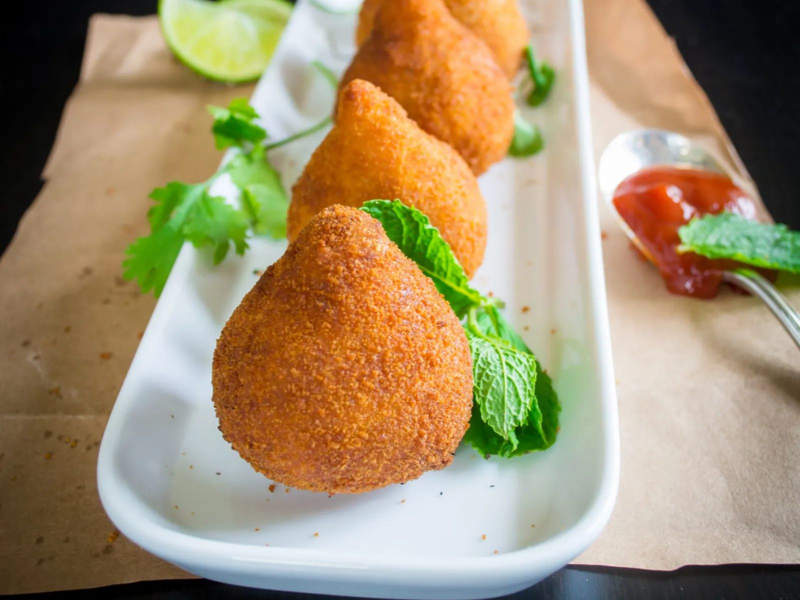 Coxinha.