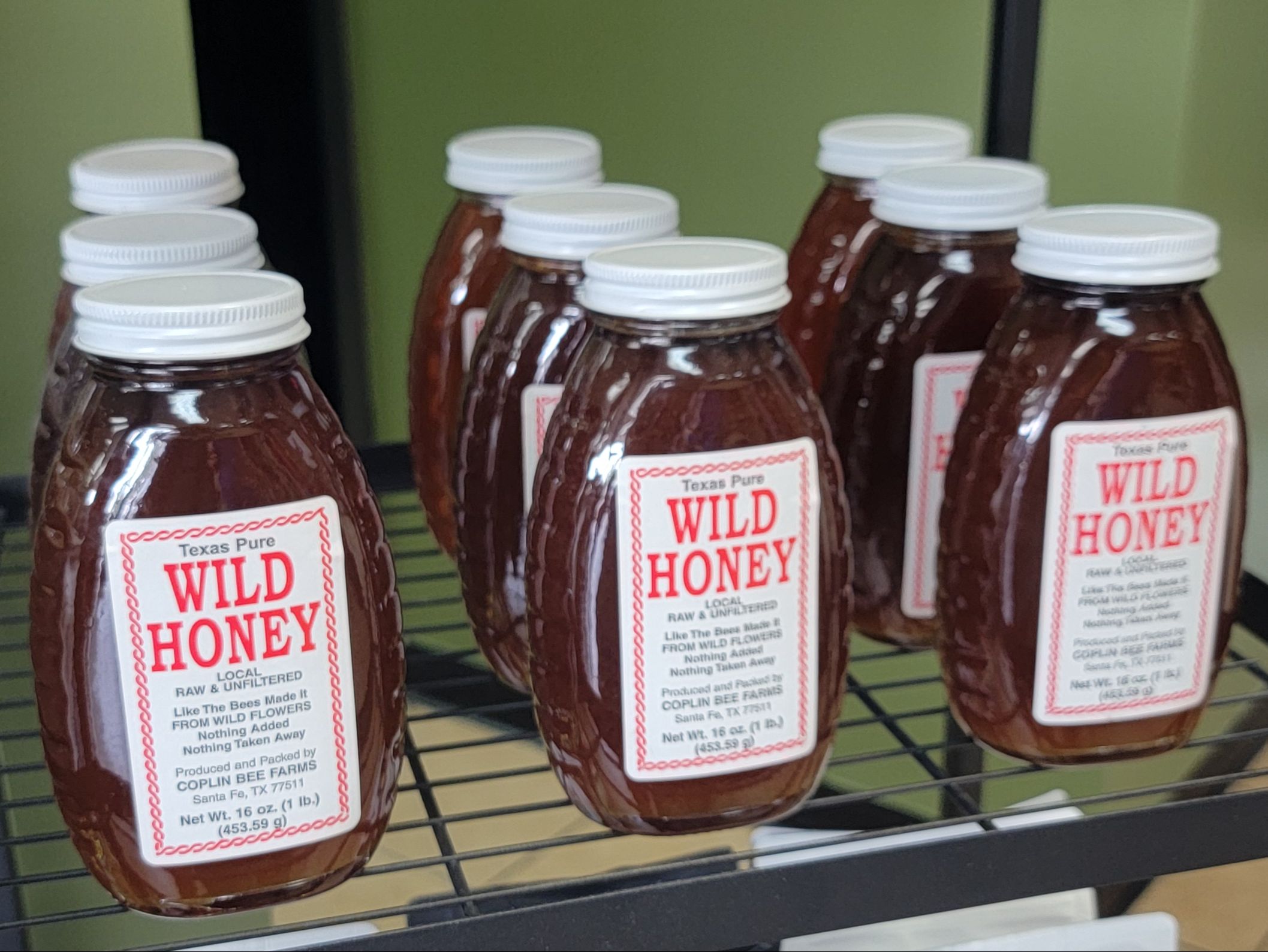 Coplin's Farm 16 oz Honey.