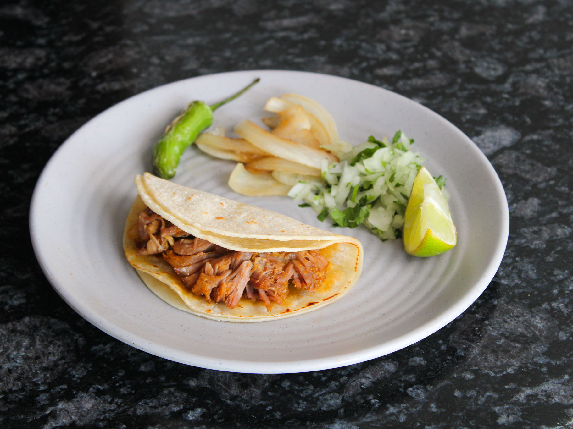 Taco Carnitas.