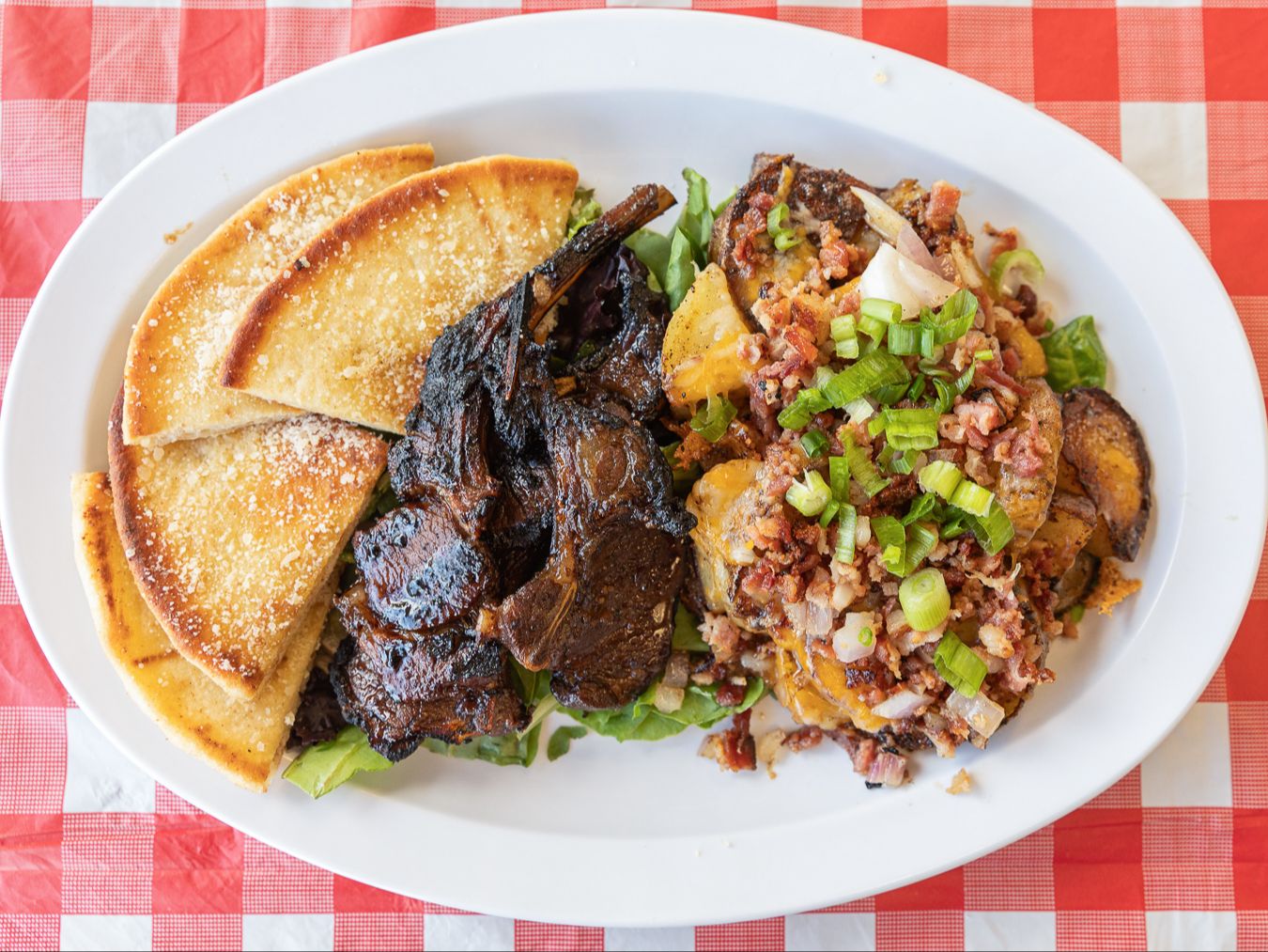 Lamb Chops Dinner