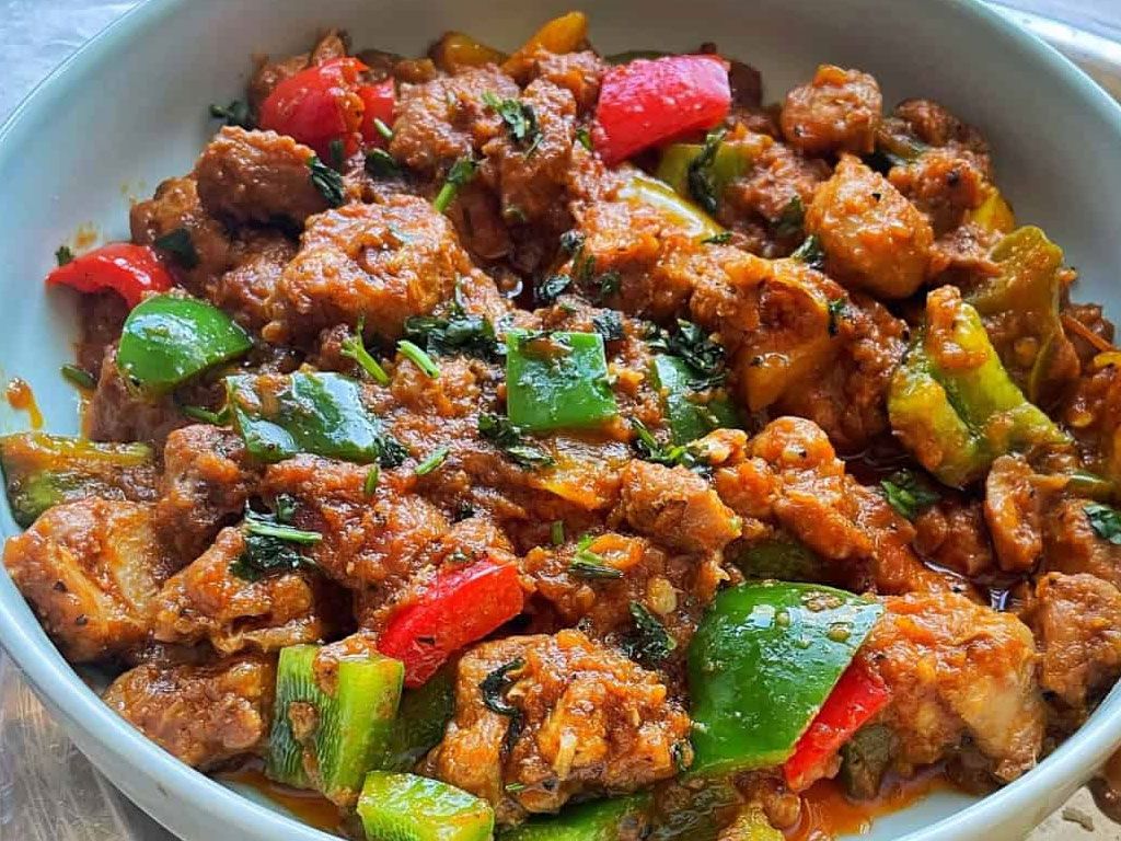 Chicken Jalfrezi.