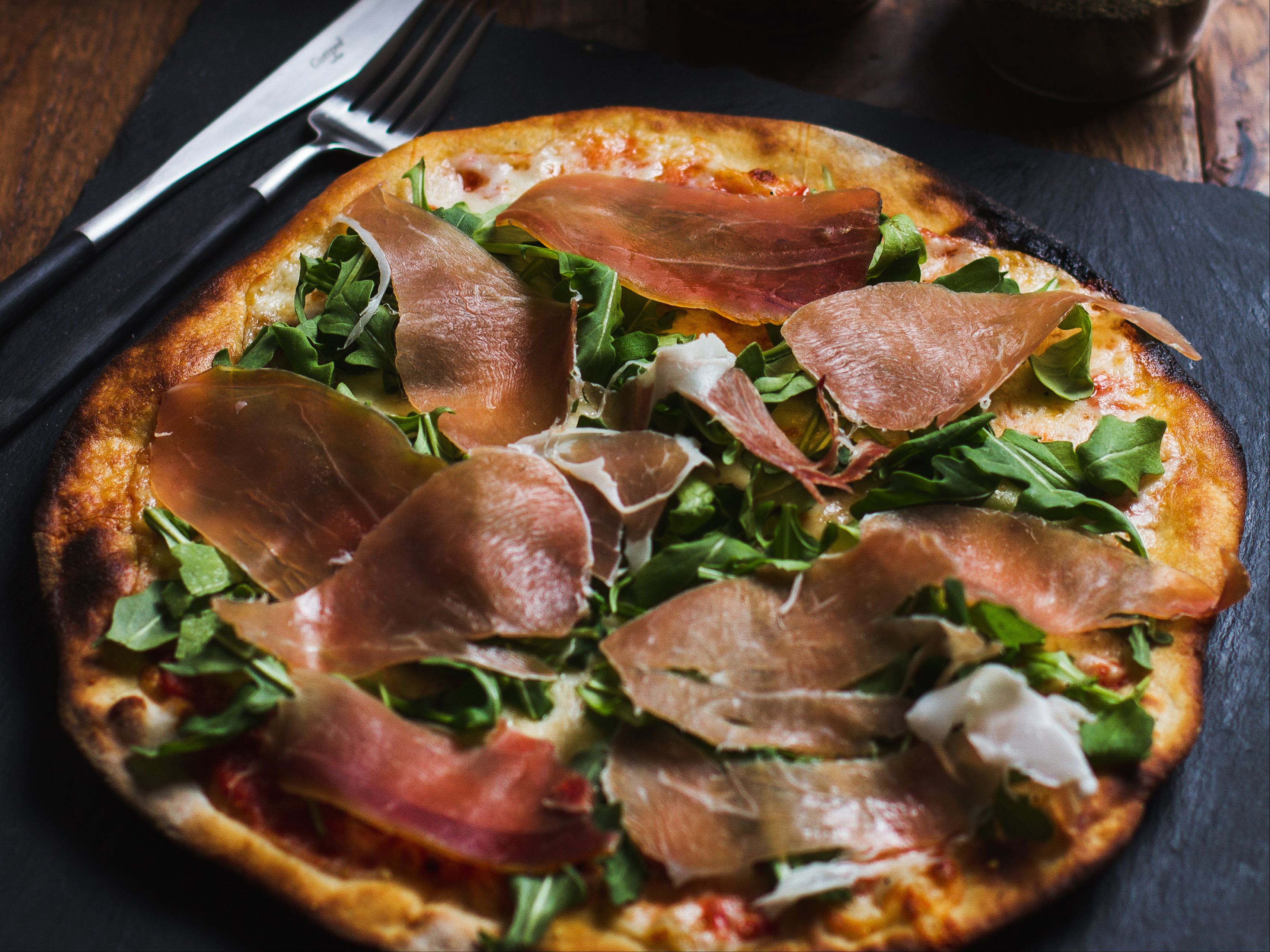 8" Al Prosciutto Pizza